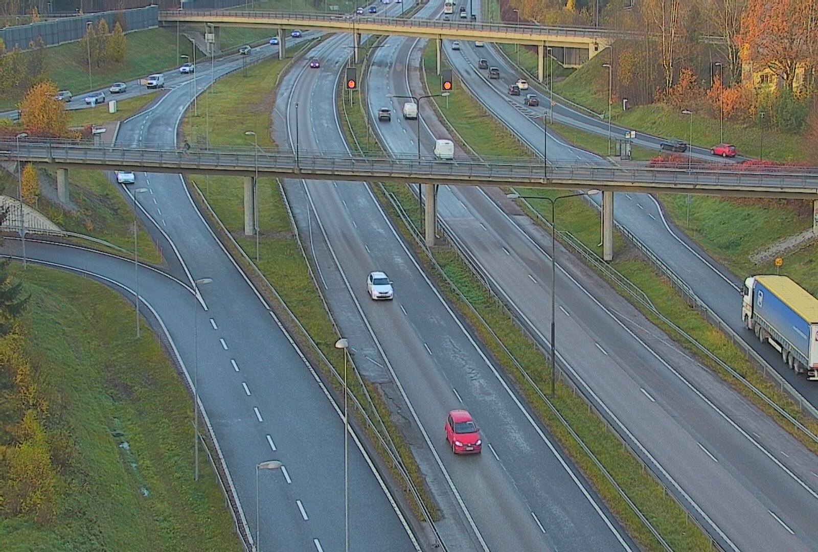 Kelikamerat Kuva Tie 101 Espoo, Turunväylän risteys, Espoo, Uusimaa