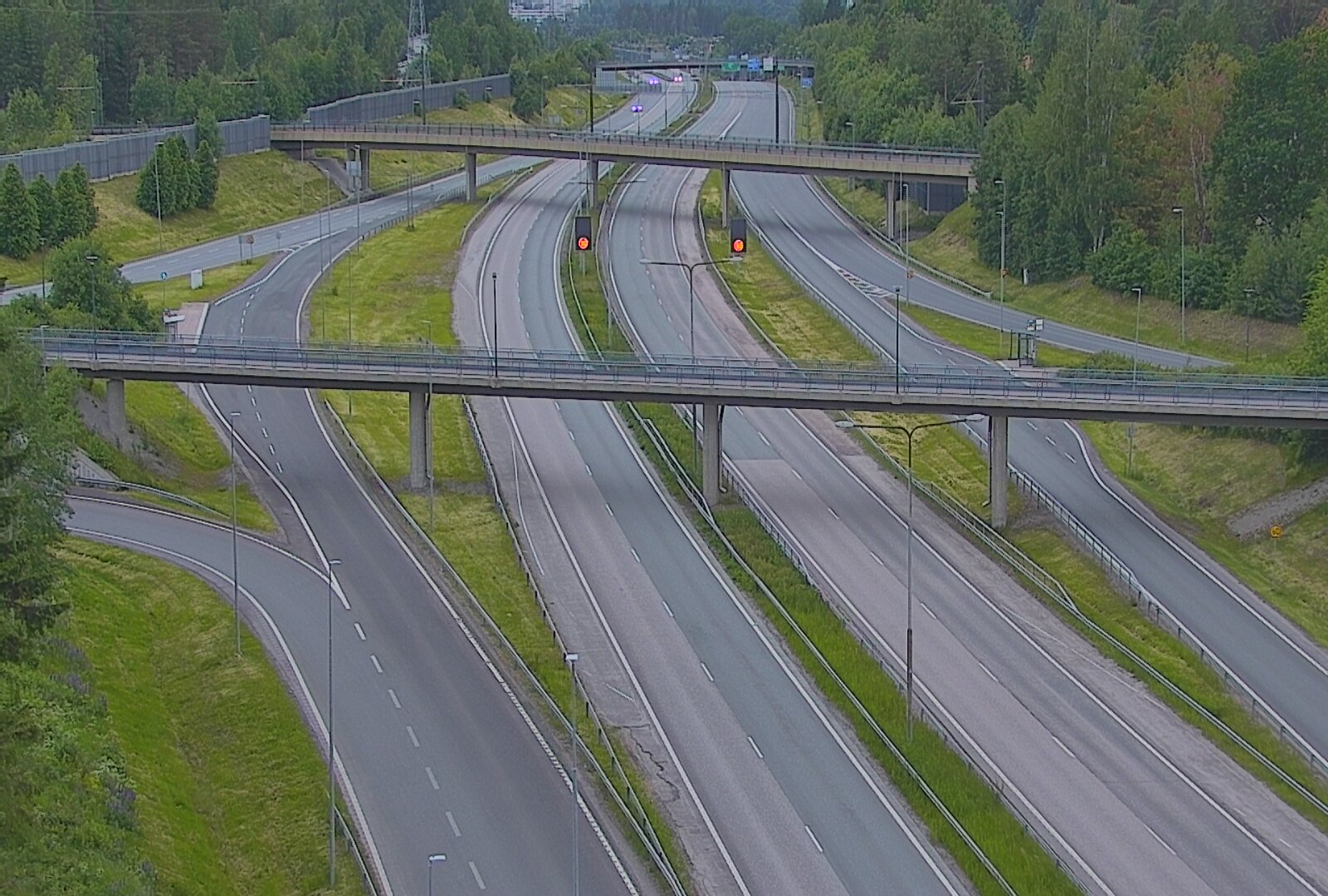 Kelikamerat Kuva Tie 101 Espoo, Turunväylän risteys, Espoo, Uusimaa