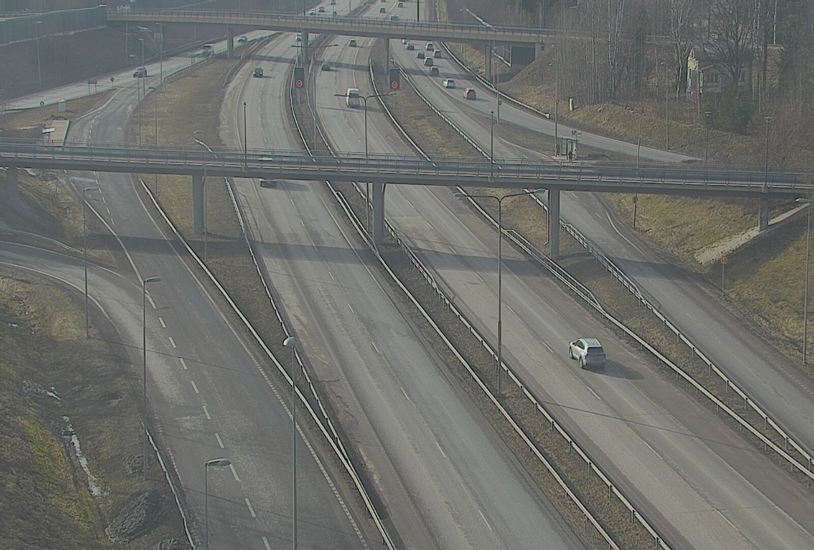 Kelikamerat Kuva Tie 101 Espoo, Turunväylän risteys, Espoo, Uusimaa