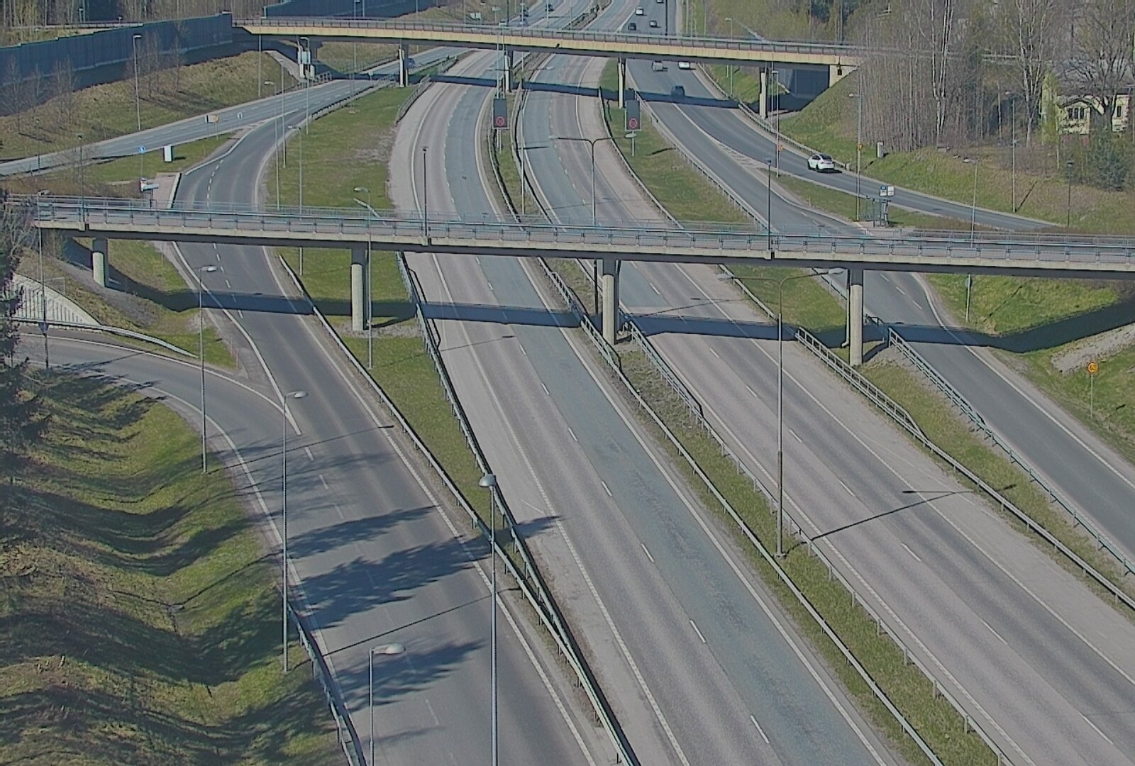 Kelikamerat Kuva Tie 101 Espoo, Turunväylän risteys, Espoo, Uusimaa