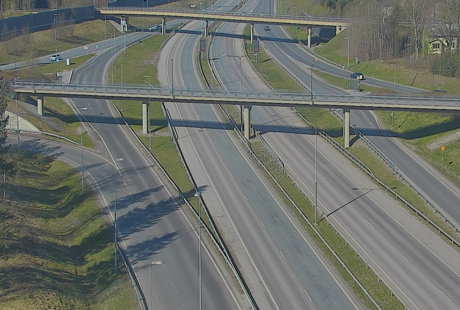 Kelikamerat Kuva Tie 101 Espoo, Turunväylän risteys, Espoo, Uusimaa