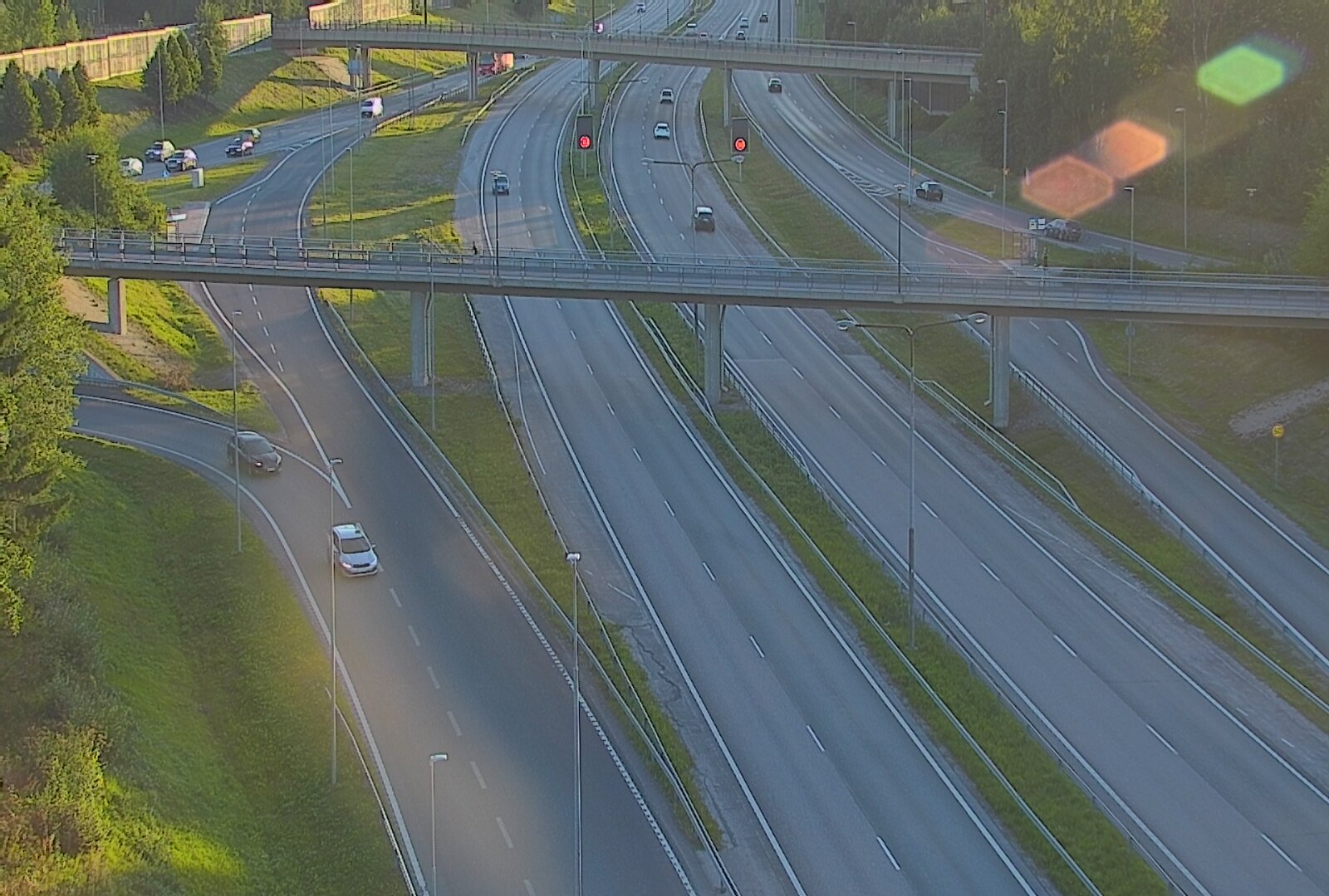 Kelikamerat Kuva Tie 101 Espoo, Turunväylän risteys, Espoo, Uusimaa