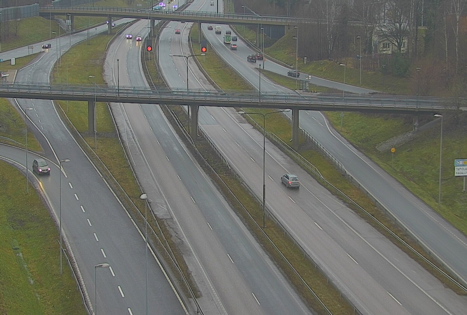 Weather Camera Image Väg 101 Esbo, Åboleden korsning, Espoo, Uusimaa