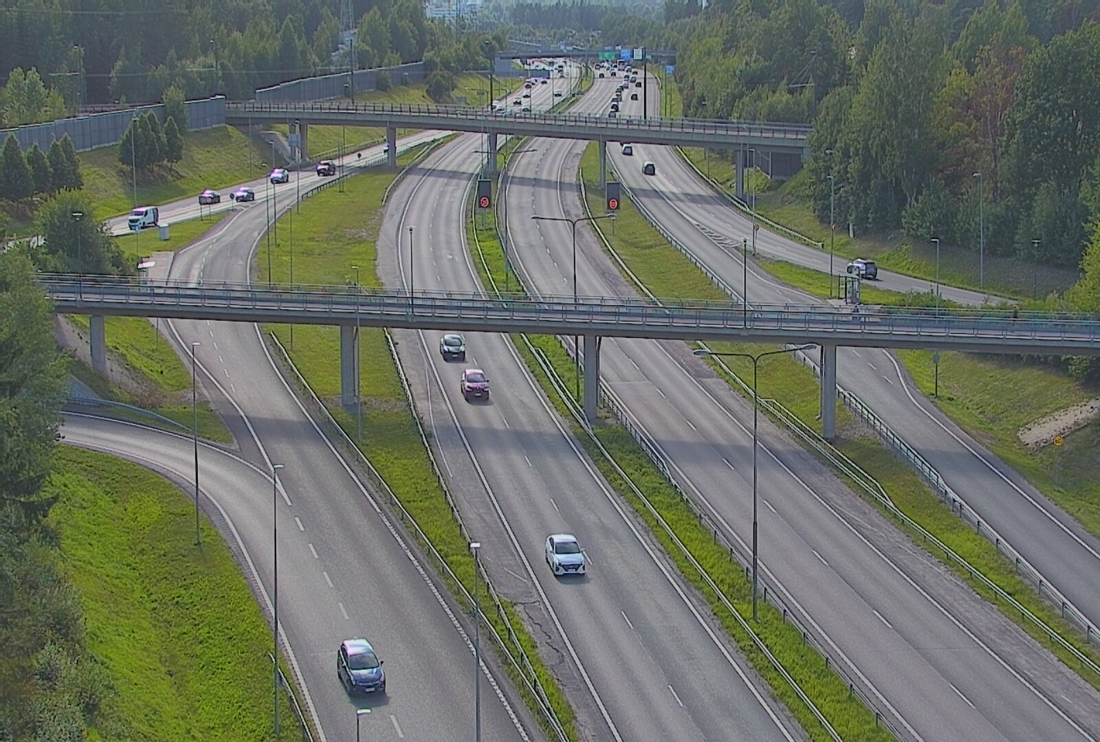 Kelikamerat Kuva Tie 101 Espoo, Turunväylän risteys, Espoo, Uusimaa