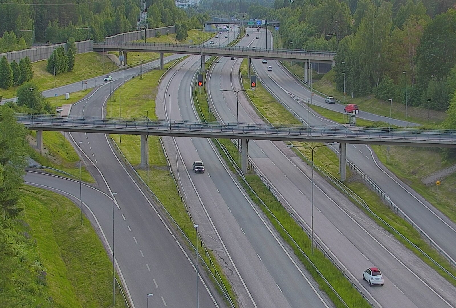 Kelikamerat Kuva Tie 101 Espoo, Turunväylän risteys, Espoo, Uusimaa