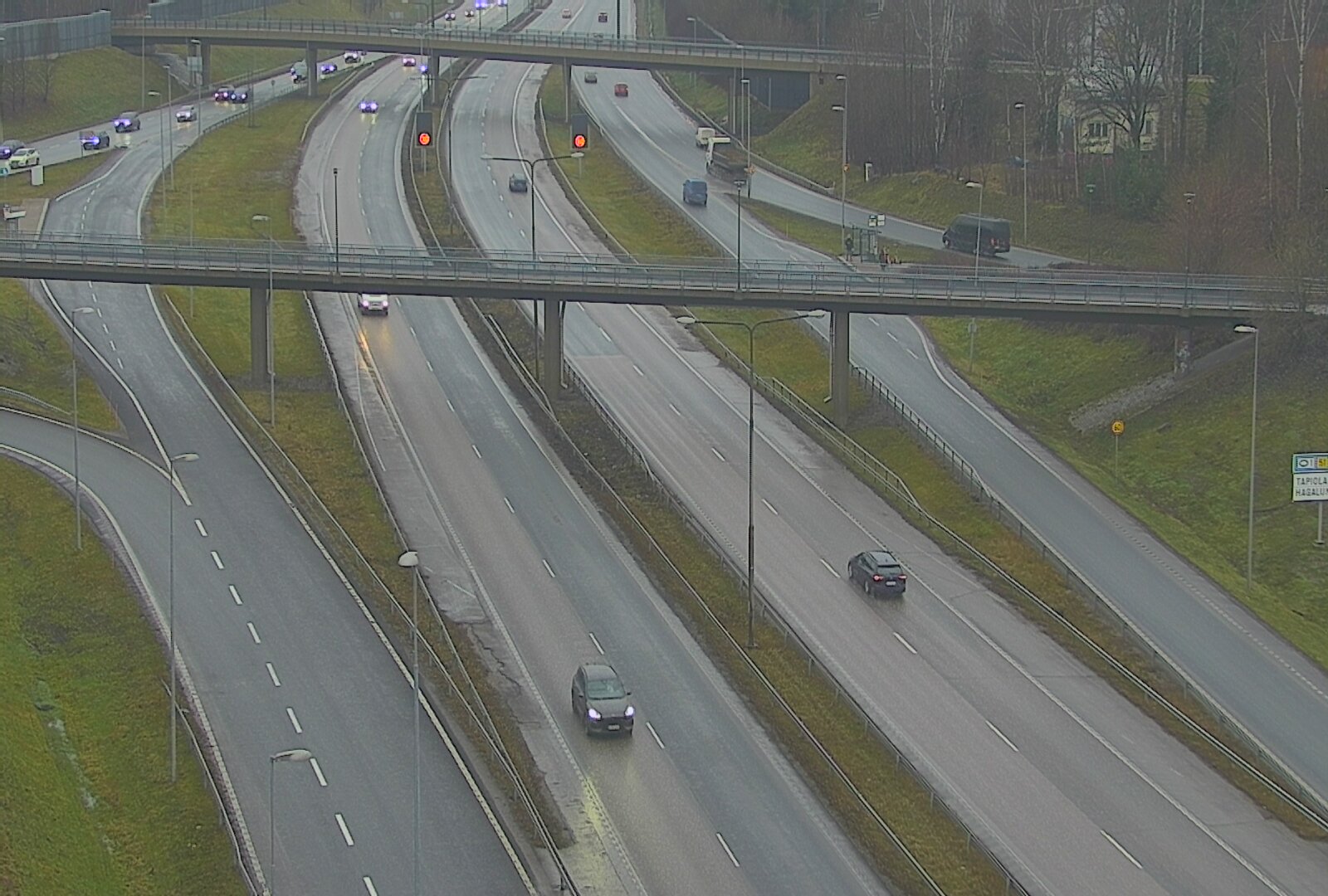 Weather Camera Image Väg 101 Esbo, Åboleden korsning, Espoo, Uusimaa