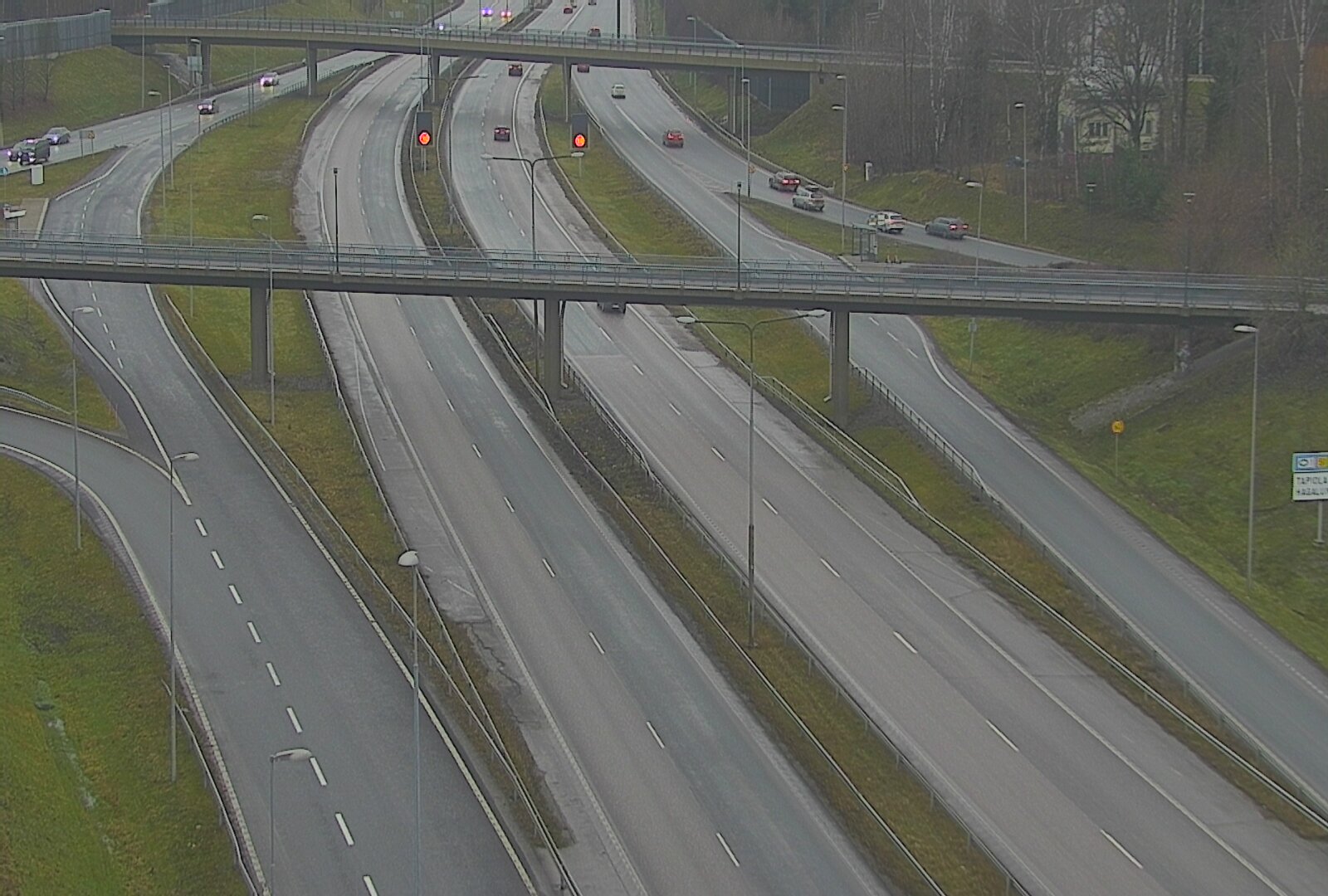 Weather Camera Image Väg 101 Esbo, Åboleden korsning, Espoo, Uusimaa