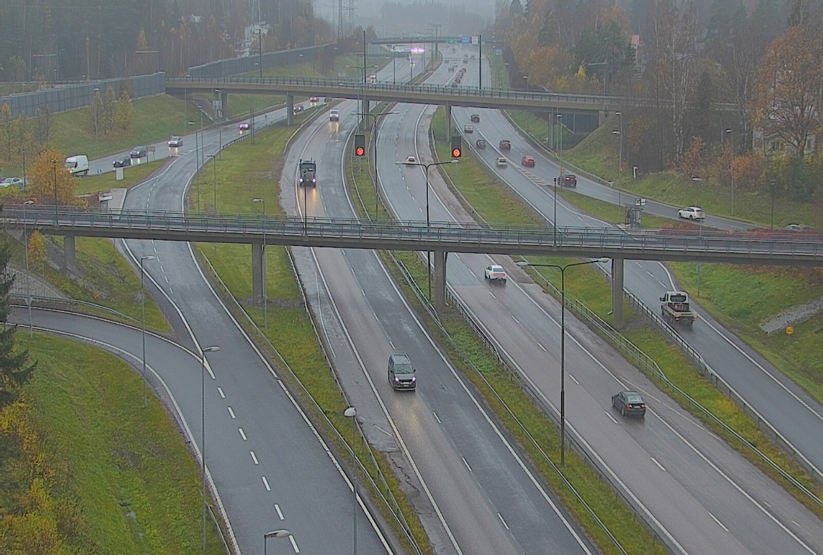 Kelikamerat Kuva Tie 101 Espoo, Turunväylän risteys, Espoo, Uusimaa