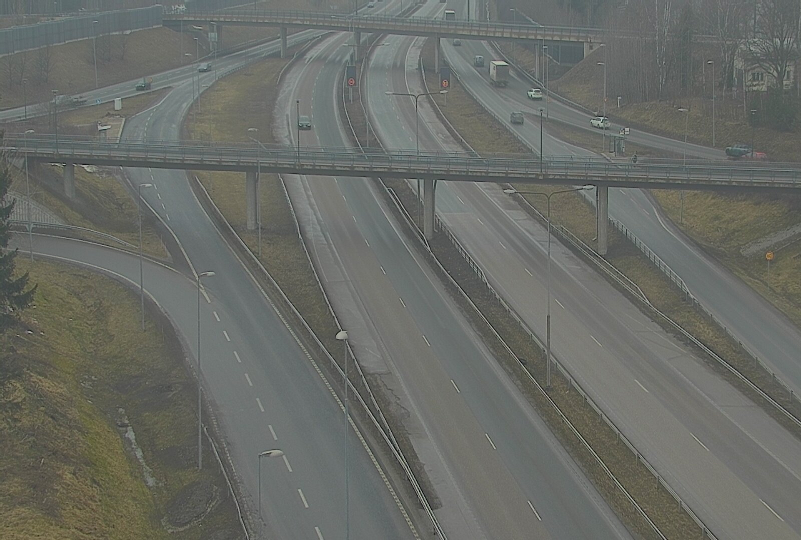 Weather Camera Image Road 101 Espoo, Turunväylä risteys, Espoo, Uusimaa
