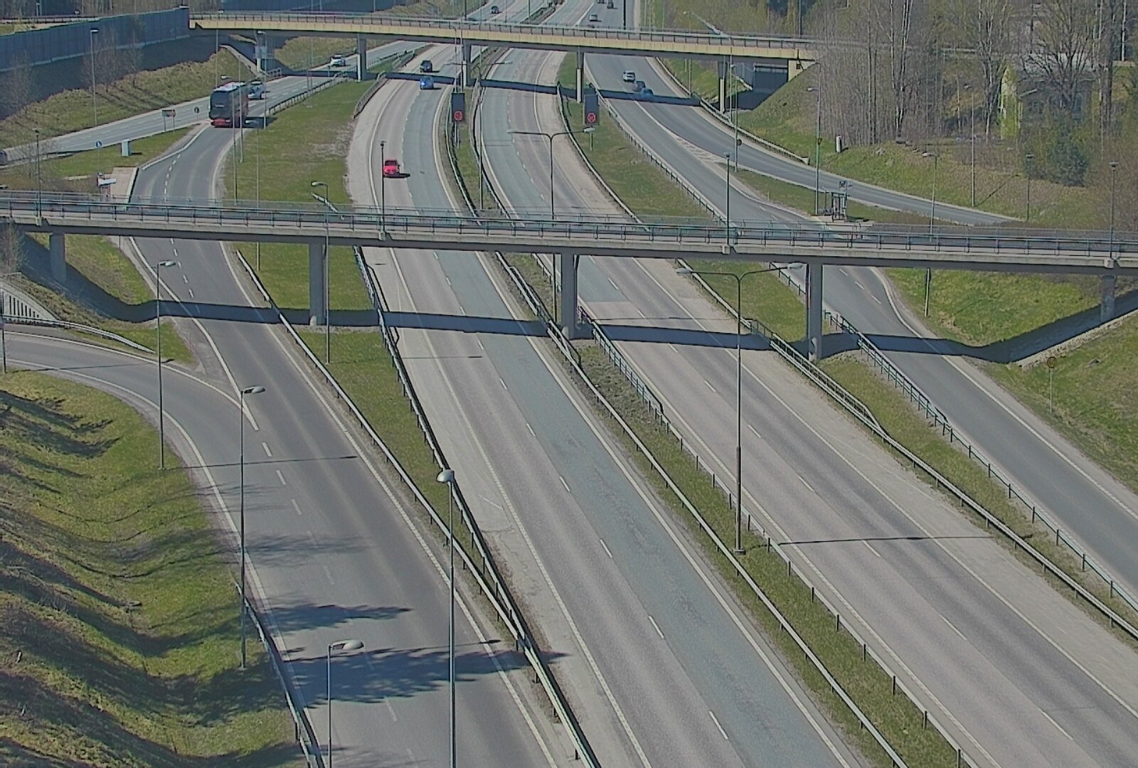 Kelikamerat Kuva Tie 101 Espoo, Turunväylän risteys, Espoo, Uusimaa