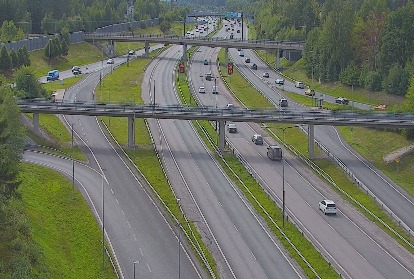 Kelikamerat Kuva Tie 101 Espoo, Turunväylän risteys, Espoo, Uusimaa