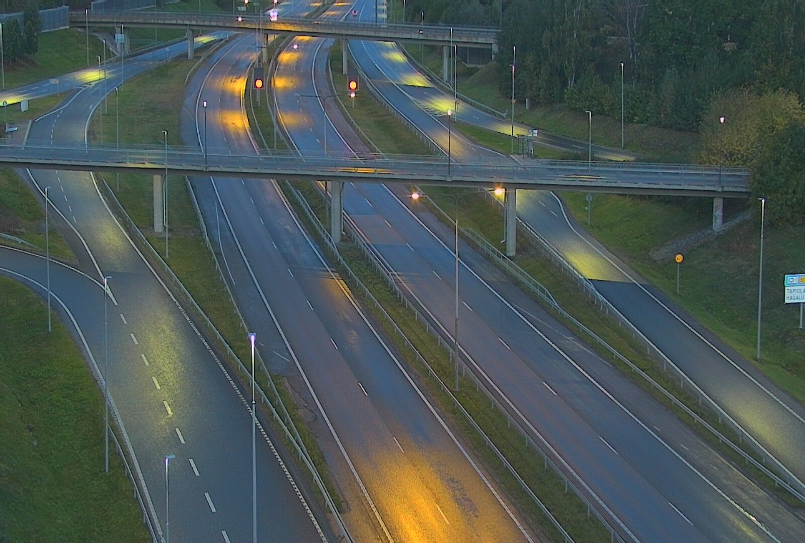 Kelikamerat Kuva Tie 101 Espoo, Turunväylän risteys, Espoo, Uusimaa
