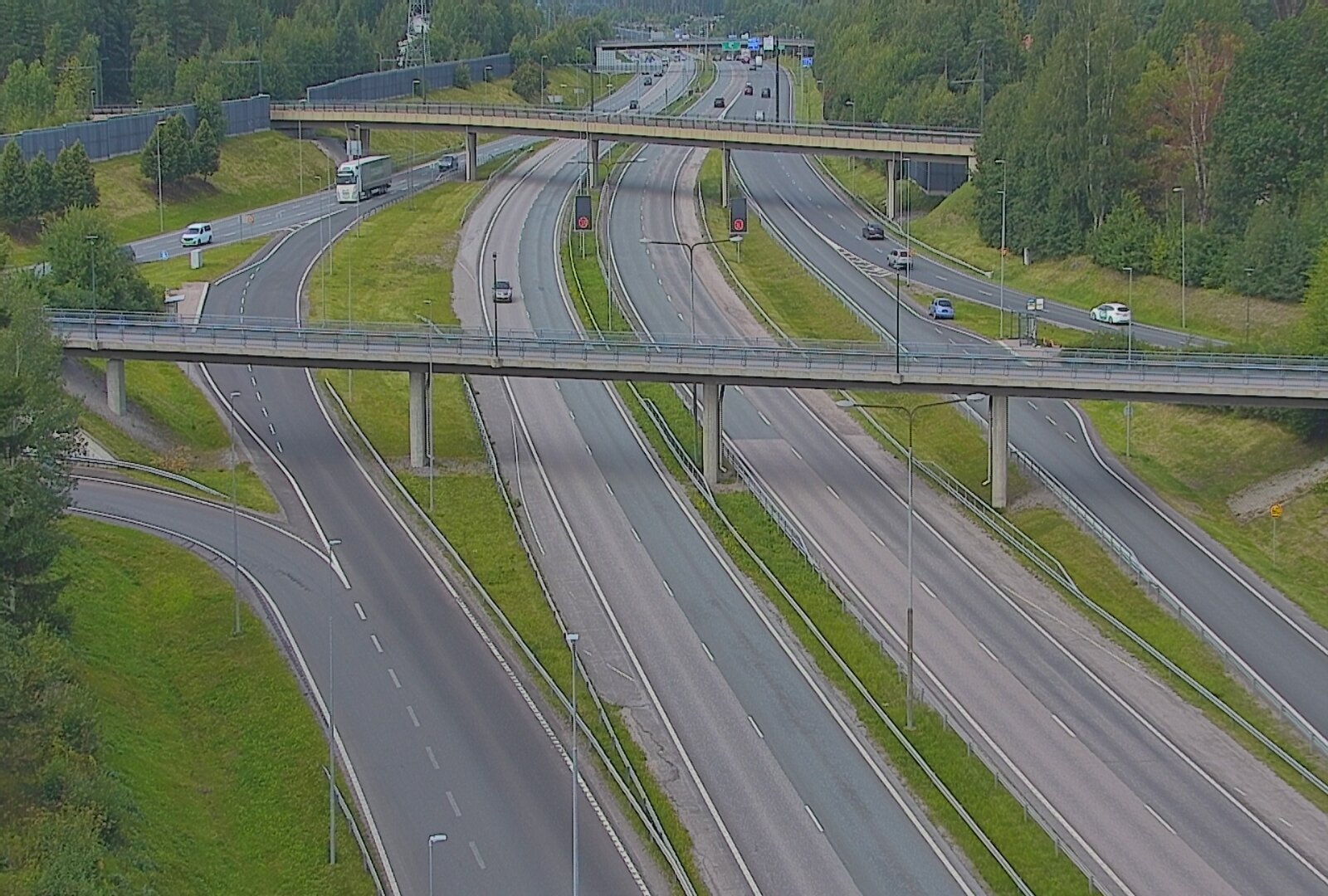 Kelikamerat Kuva Tie 101 Espoo, Turunväylän risteys, Espoo, Uusimaa