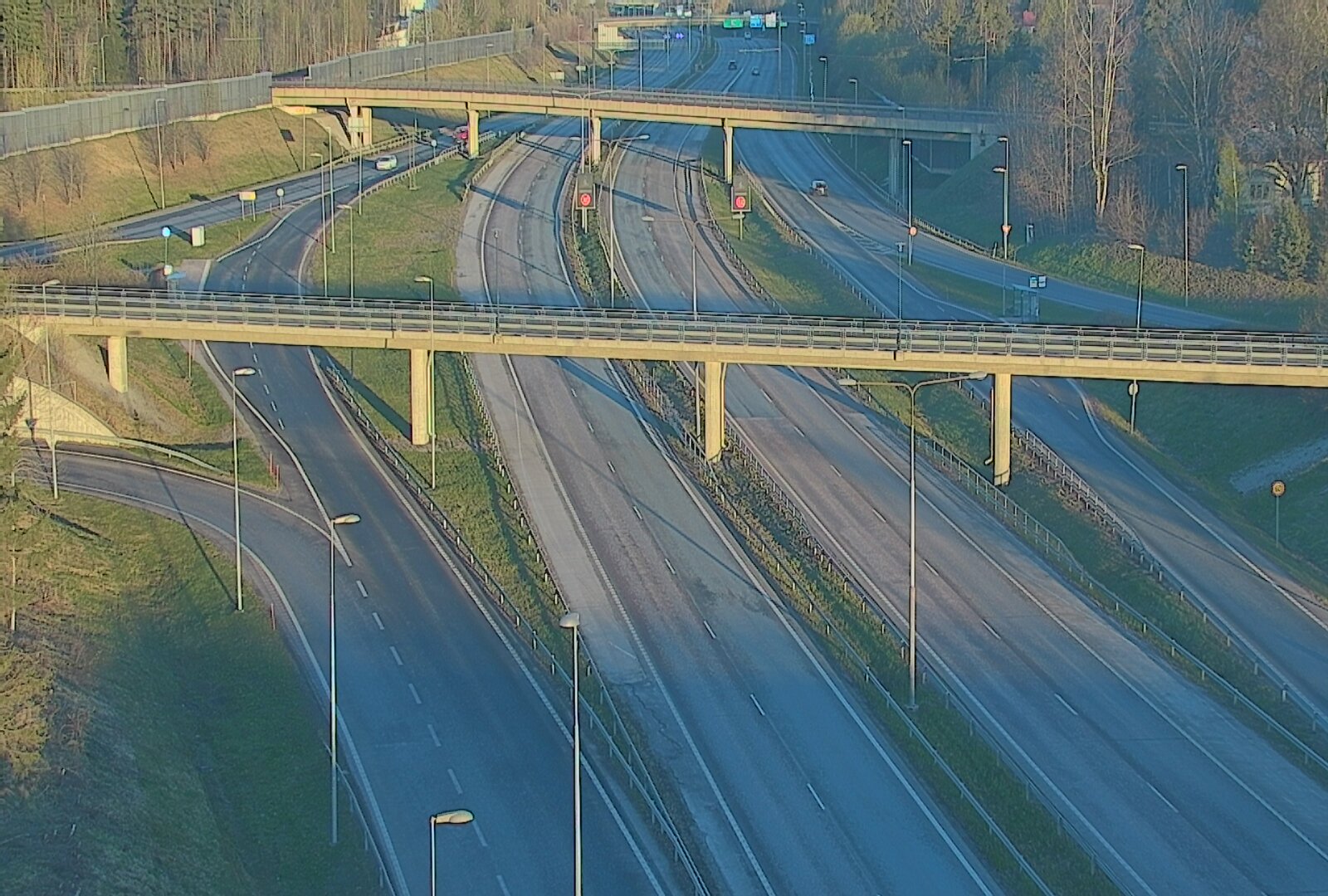 Kelikamerat Kuva Tie 101 Espoo, Turunväylän risteys, Espoo, Uusimaa