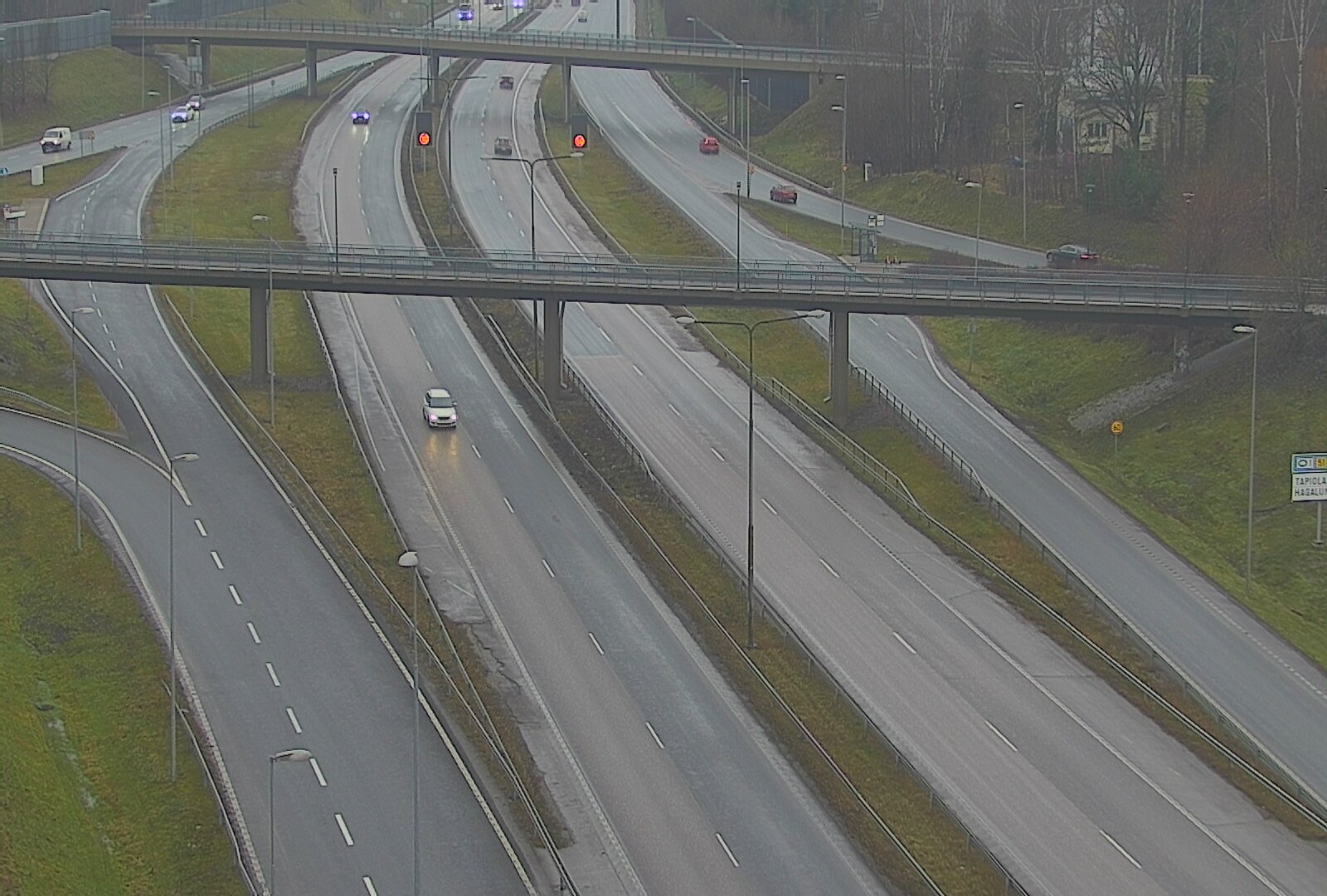 Weather Camera Image Väg 101 Esbo, Åboleden korsning, Espoo, Uusimaa