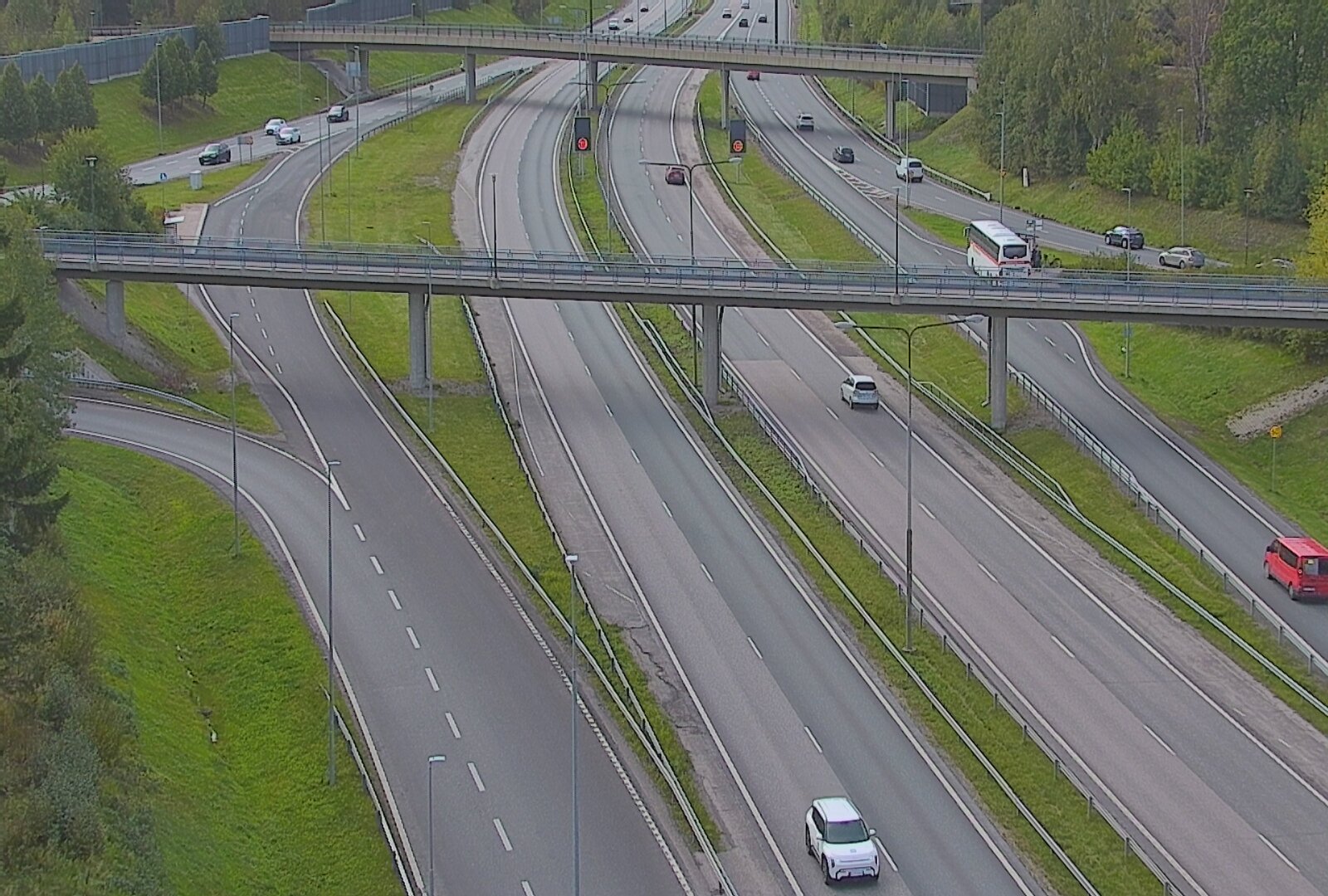 Kelikamerat Kuva Tie 101 Espoo, Turunväylän risteys, Espoo, Uusimaa