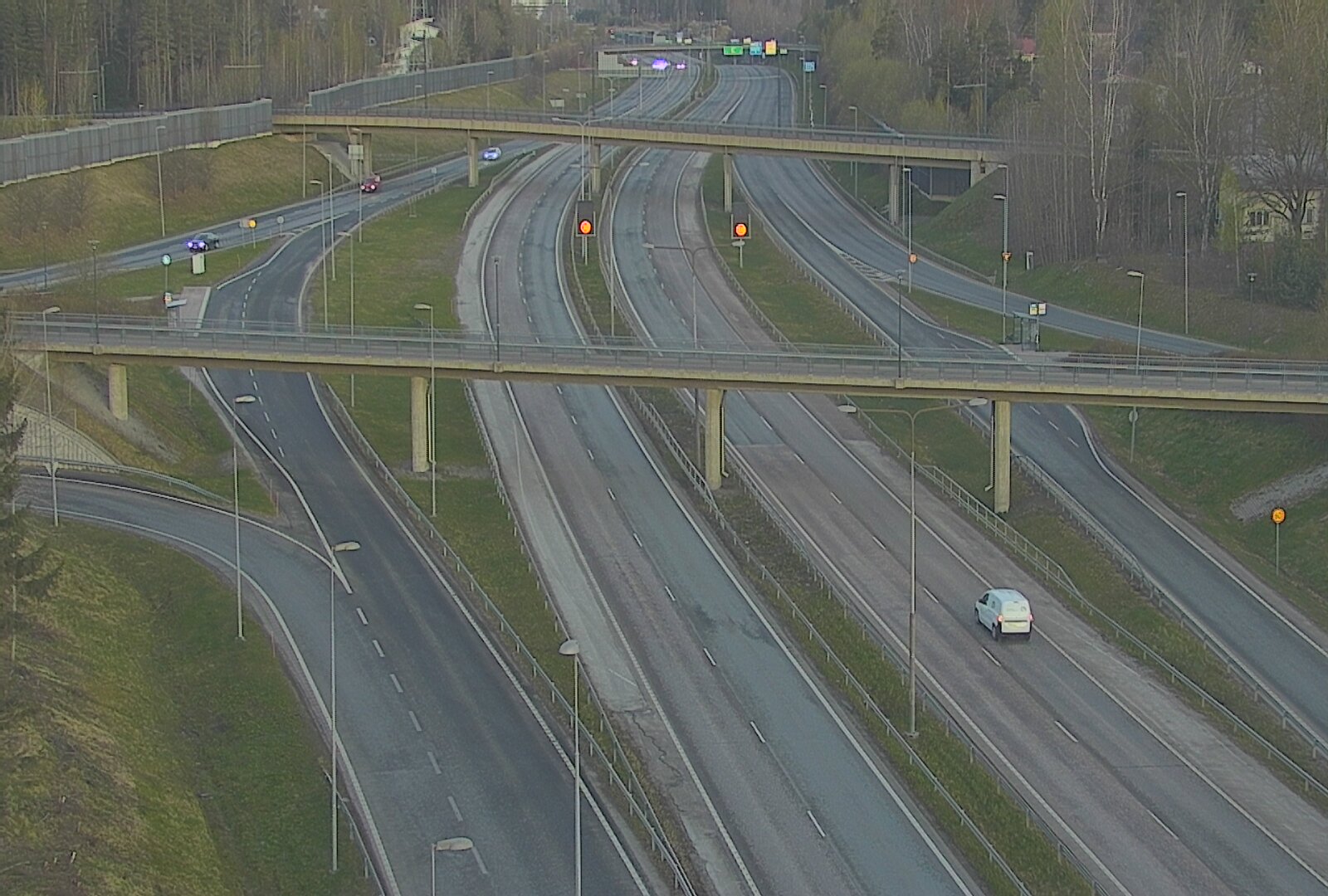 Kelikamerat Kuva Tie 101 Espoo, Turunväylän risteys, Espoo, Uusimaa