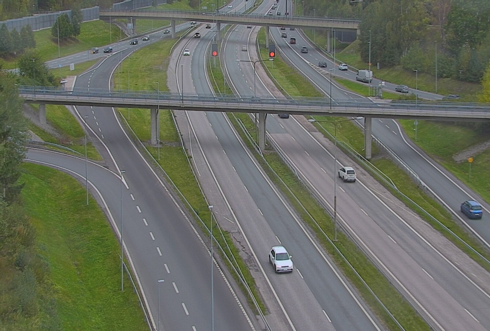 Kelikamerat Kuva Tie 101 Espoo, Turunväylän risteys, Espoo, Uusimaa