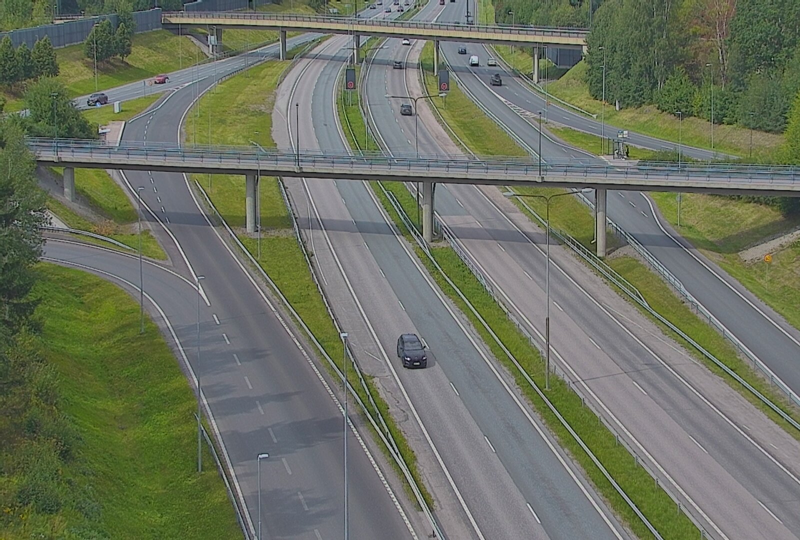 Weather Camera Image Road 101 Espoo, Turunväylä risteys, Espoo, Uusimaa