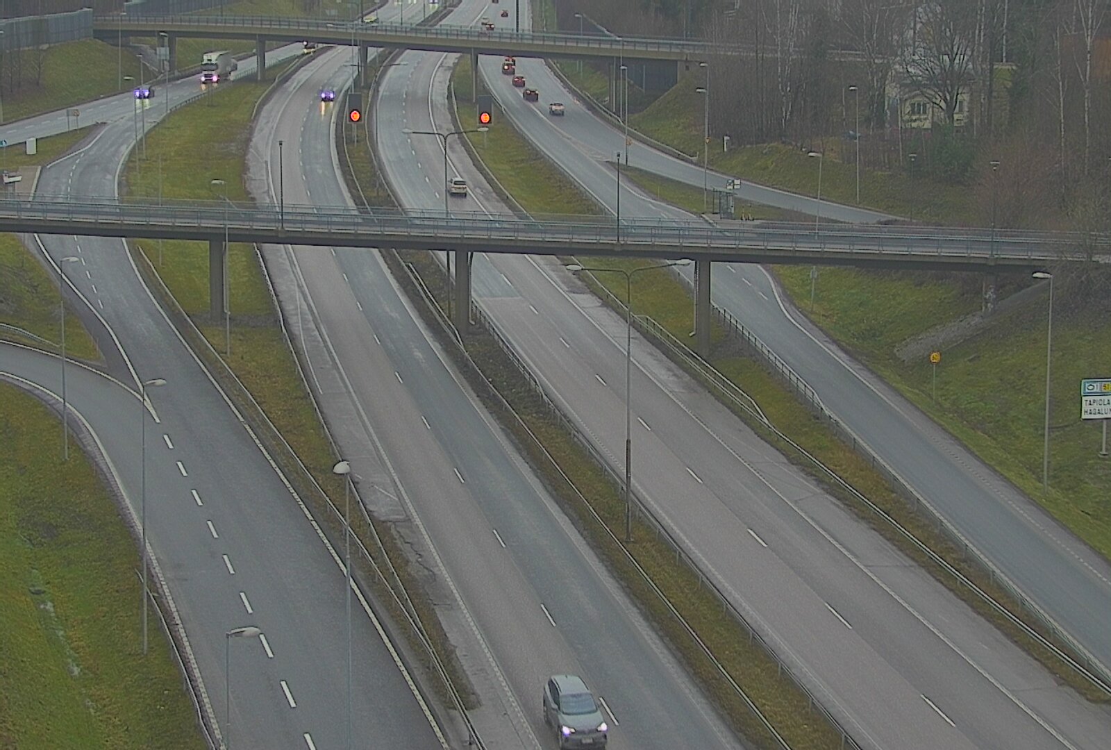 Weather Camera Image Väg 101 Esbo, Åboleden korsning, Espoo, Uusimaa