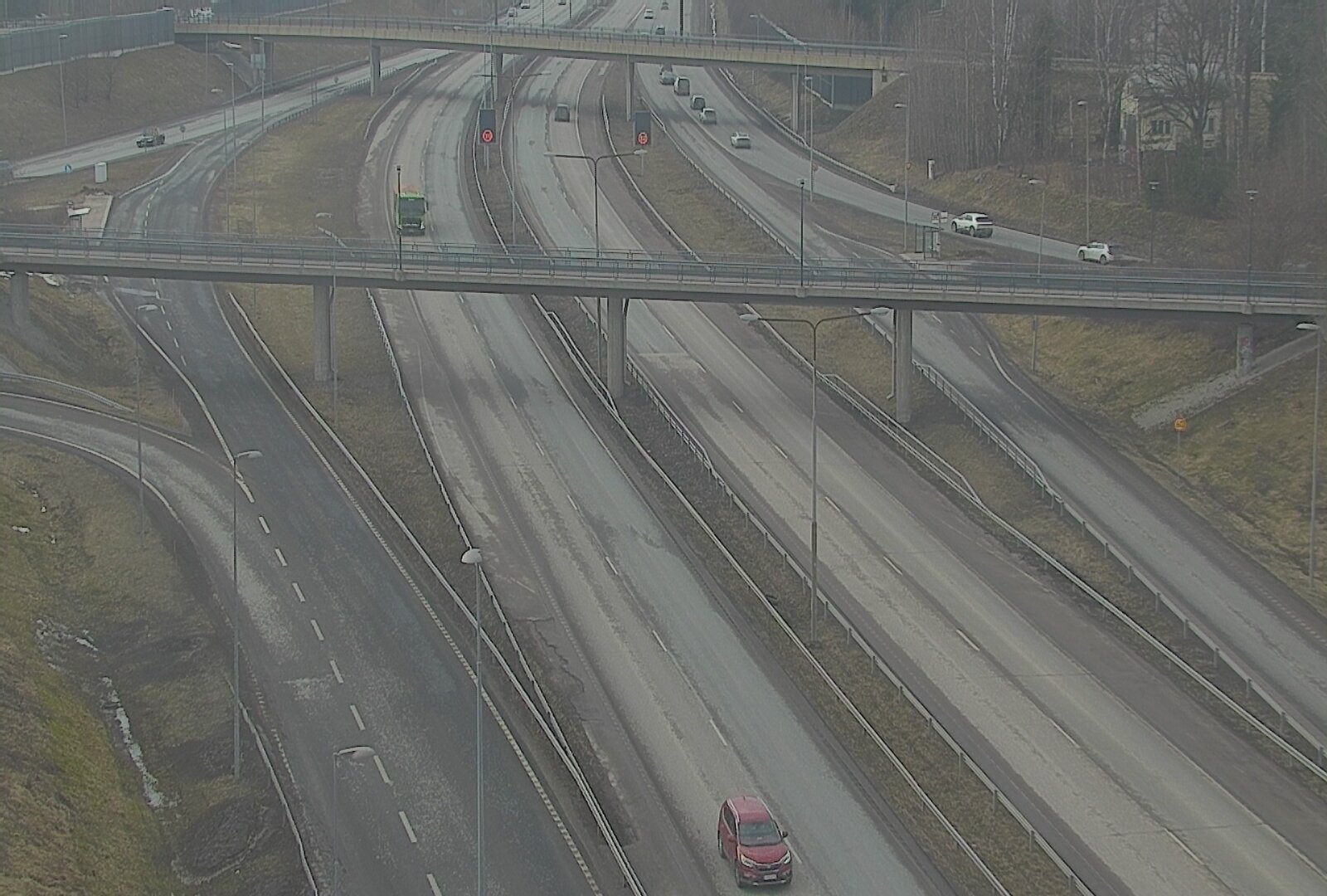 Kelikamerat Kuva Tie 101 Espoo, Turunväylän risteys, Espoo, Uusimaa