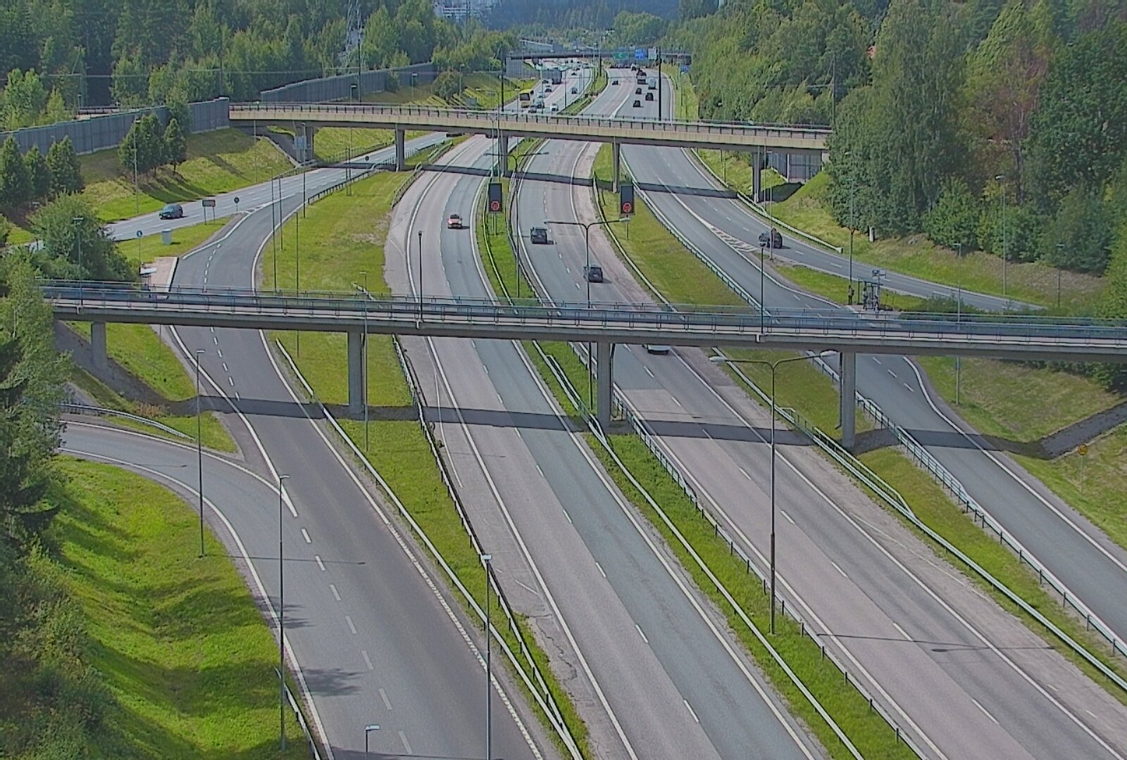 Kelikamerat Kuva Tie 101 Espoo, Turunväylän risteys, Espoo, Uusimaa