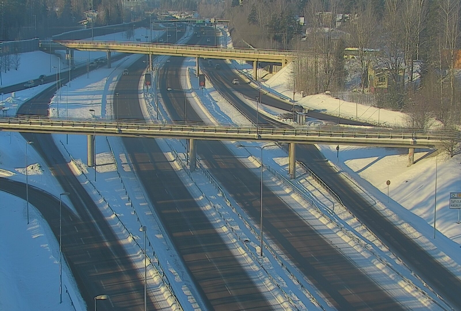 Kelikamerat Kuva Tie 101 Espoo, Turunväylän risteys, Espoo, Uusimaa