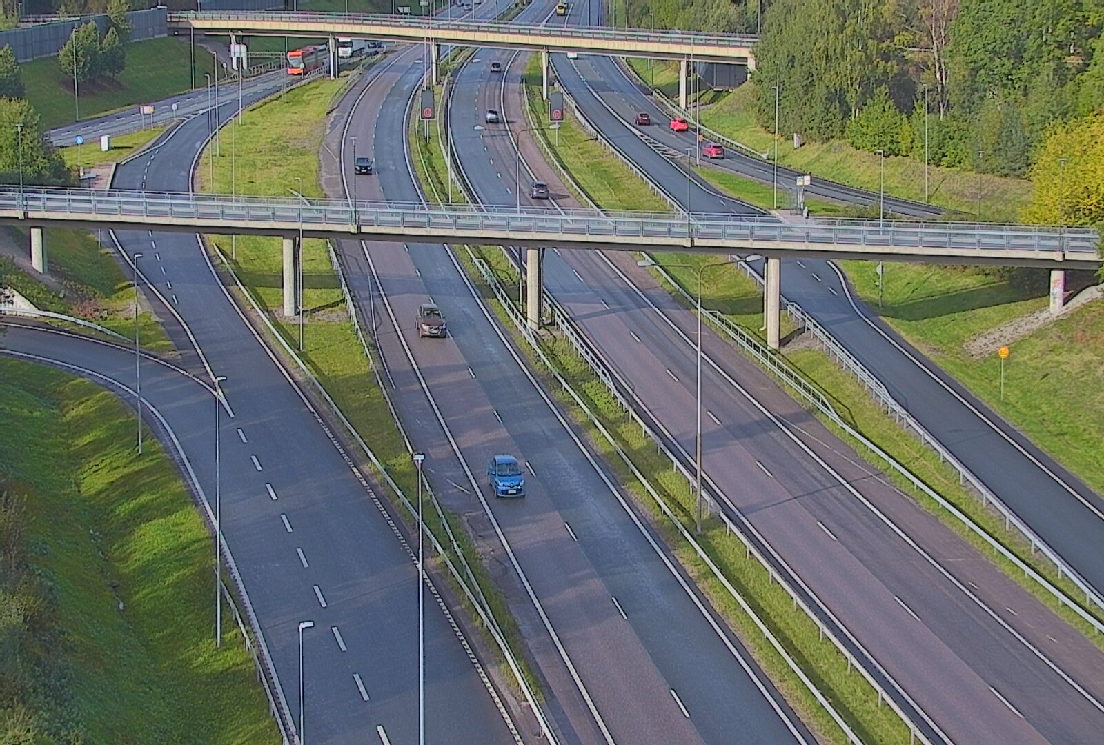 Kelikamerat Kuva Tie 101 Espoo, Turunväylän risteys, Espoo, Uusimaa