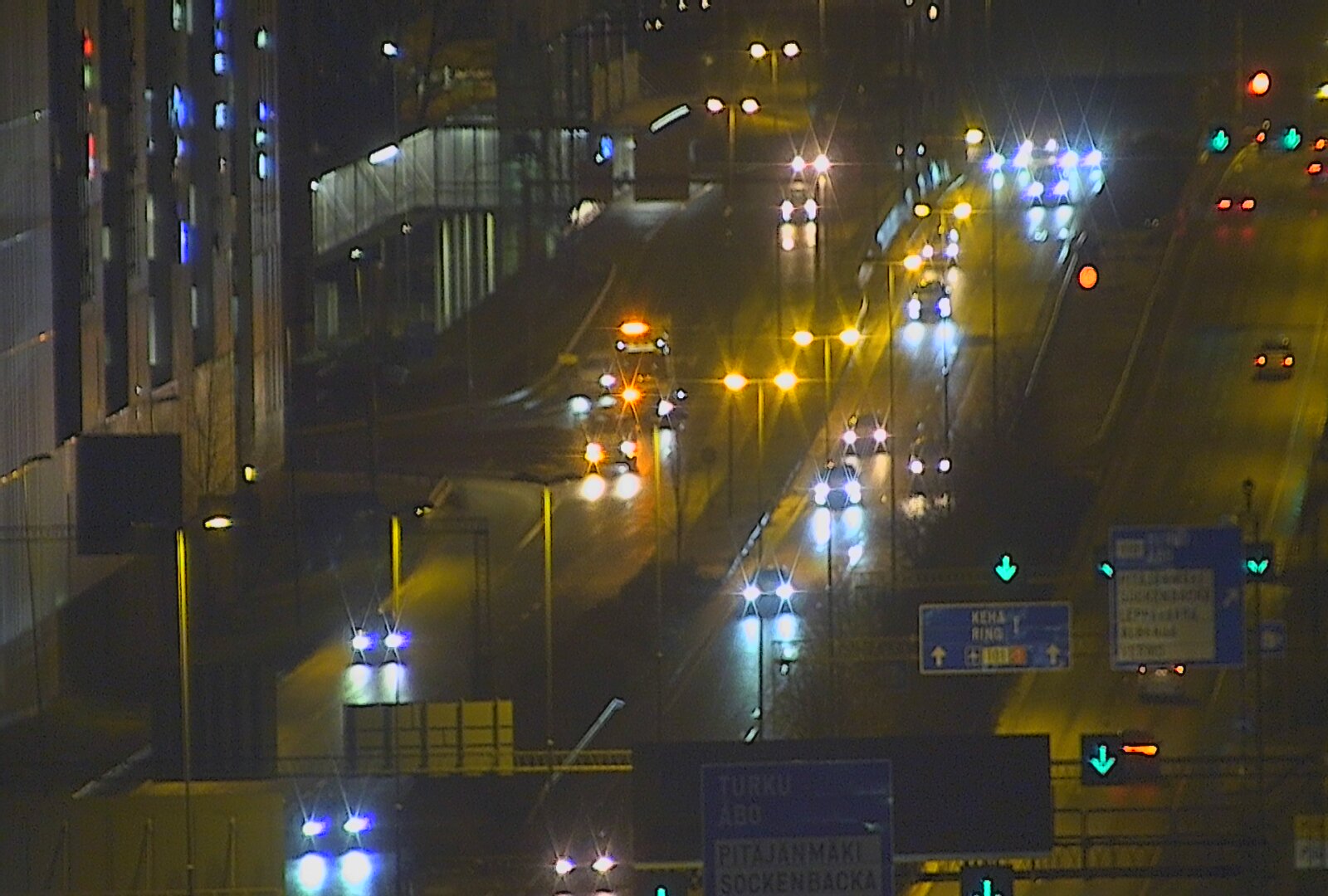 Weather Camera Image Road 101 Espoo, Turunväylä risteys, Espoo, Uusimaa