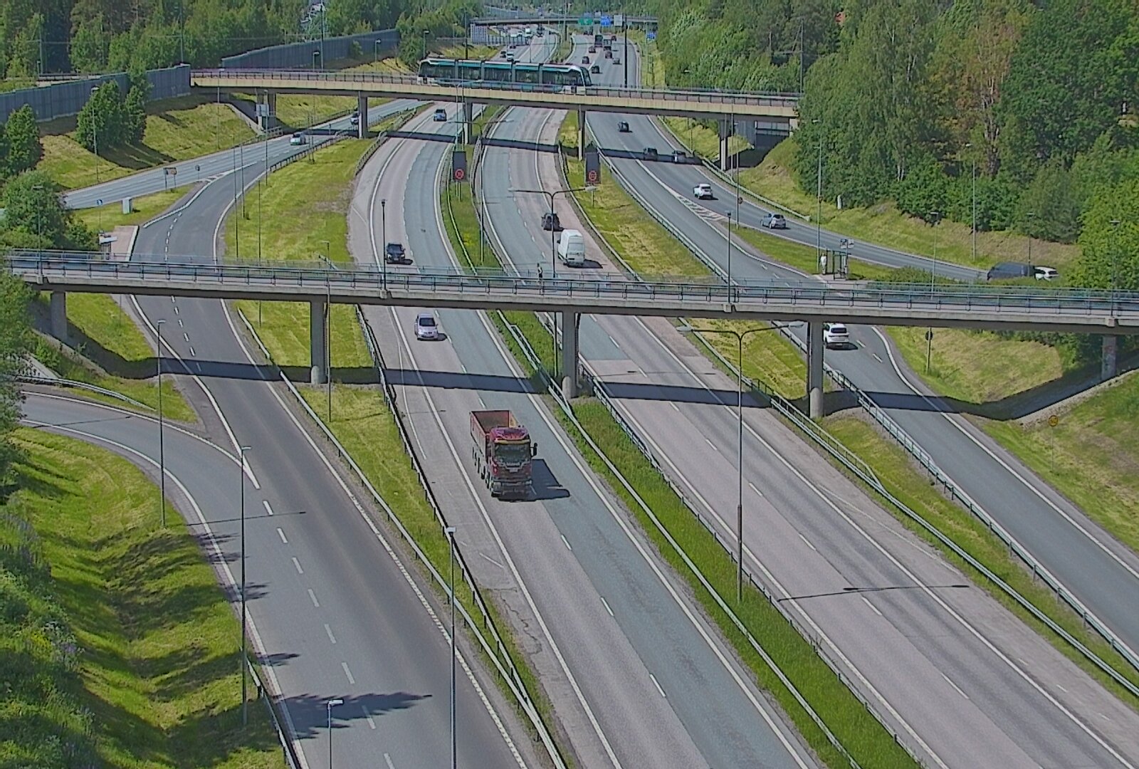 Kelikamerat Kuva Tie 101 Espoo, Turunväylän risteys, Espoo, Uusimaa