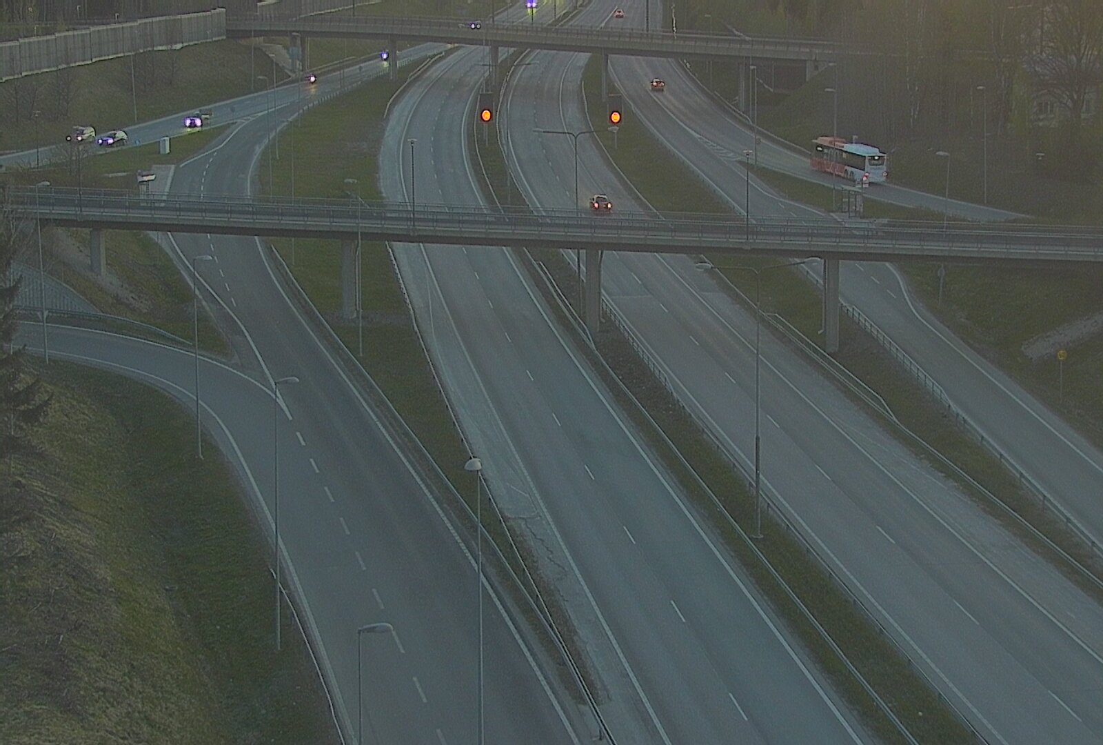 Weather Camera Image Road 101 Espoo, Turunväylä risteys, Espoo, Uusimaa