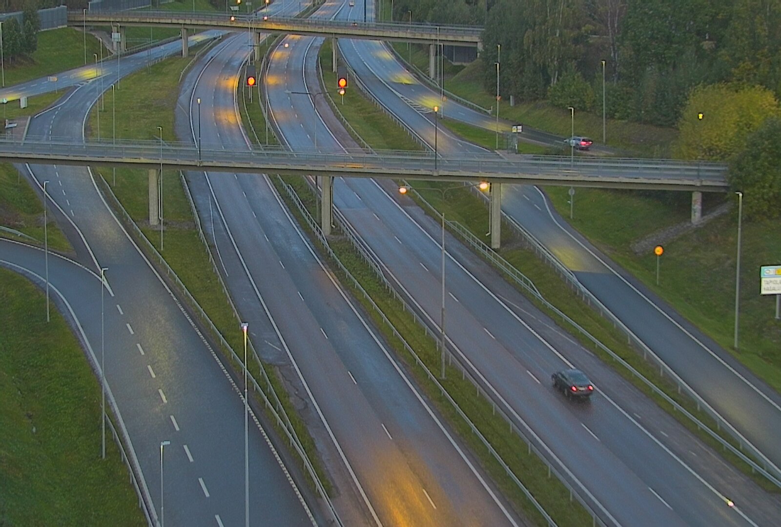 Kelikamerat Kuva Tie 101 Espoo, Turunväylän risteys, Espoo, Uusimaa