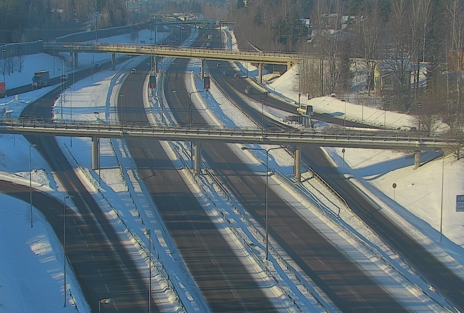 Kelikamerat Kuva Tie 101 Espoo, Turunväylän risteys, Espoo, Uusimaa