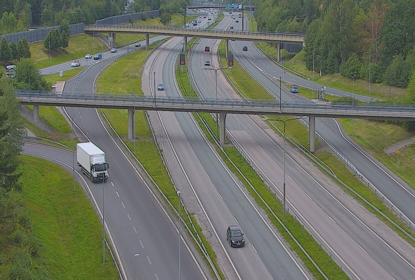 Kelikamerat Kuva Tie 101 Espoo, Turunväylän risteys, Espoo, Uusimaa