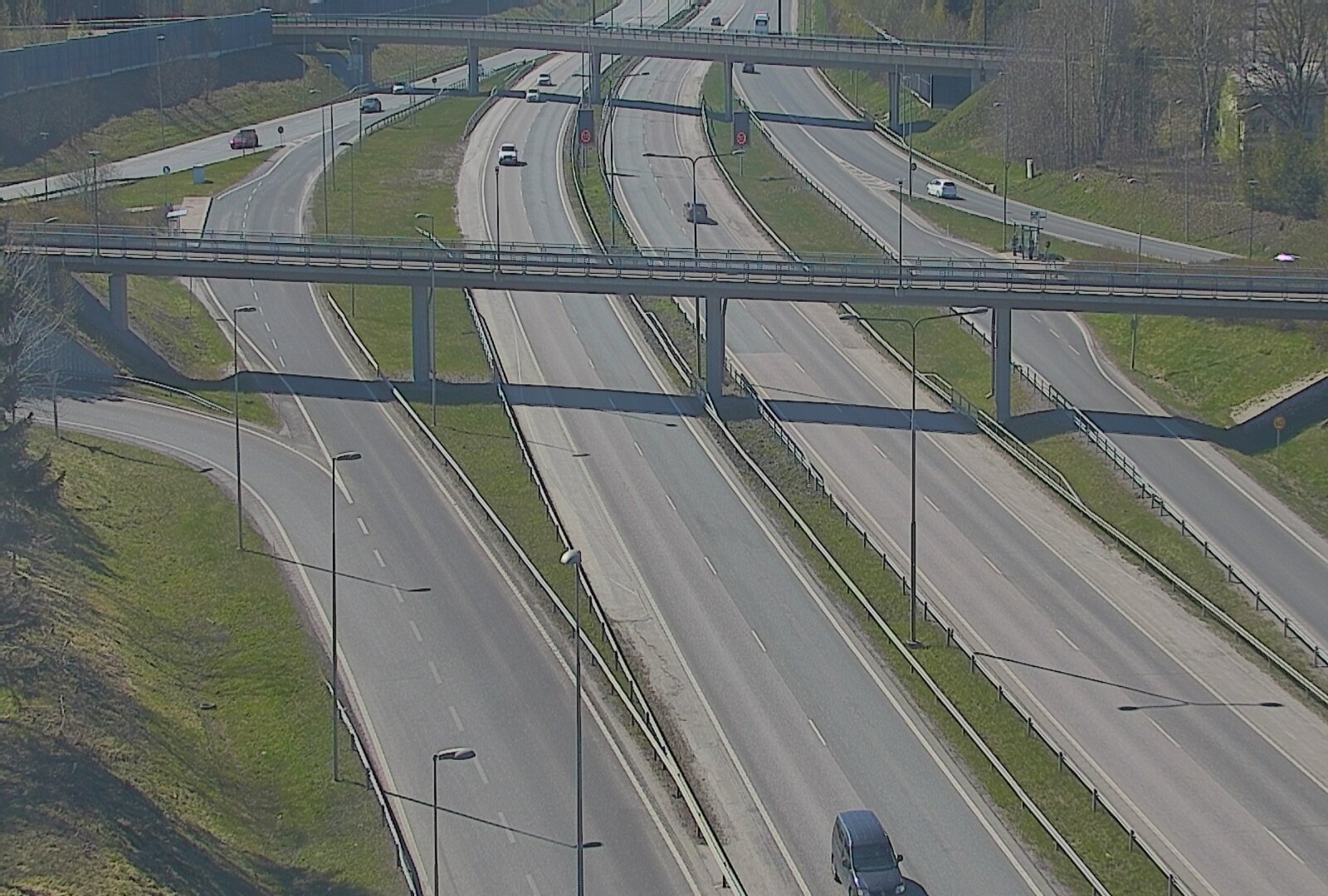 Kelikamerat Kuva Tie 101 Espoo, Turunväylän risteys, Espoo, Uusimaa