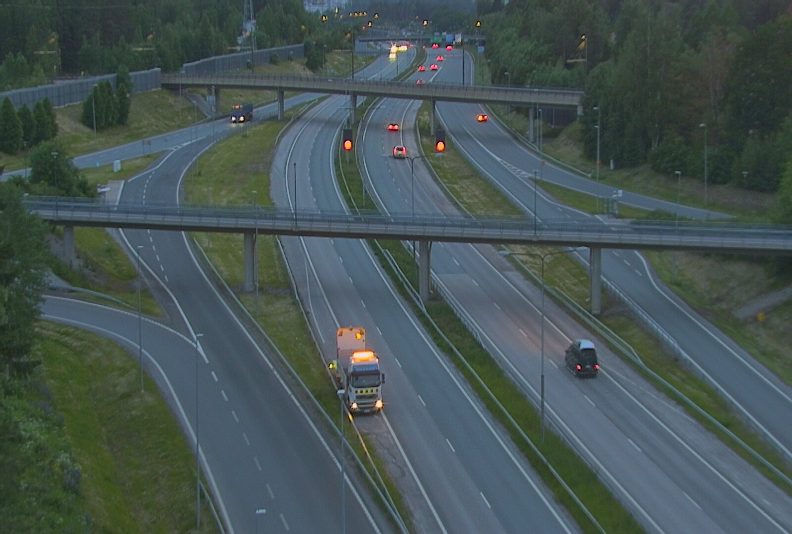 Kelikamerat Kuva Tie 101 Espoo, Turunväylän risteys, Espoo, Uusimaa