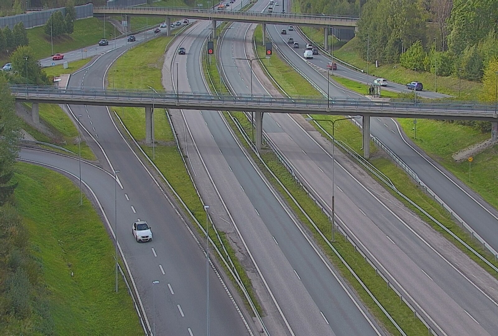 Kelikamerat Kuva Tie 101 Espoo, Turunväylän risteys, Espoo, Uusimaa