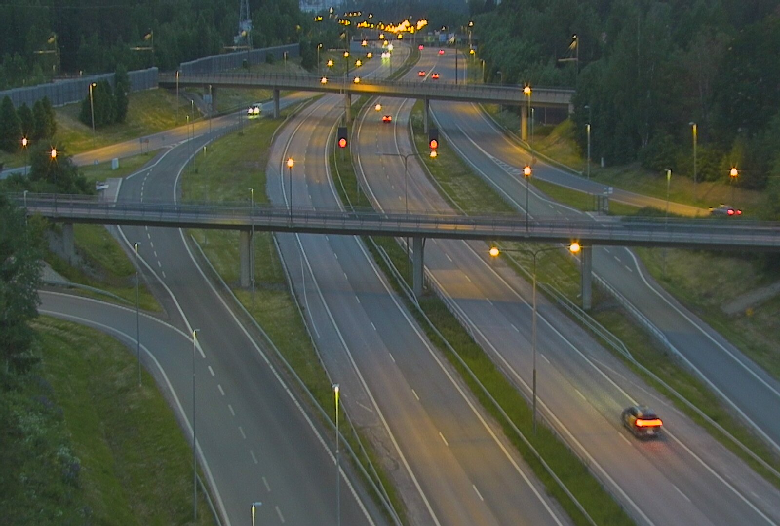 Kelikamerat Kuva Tie 101 Espoo, Turunväylän risteys, Espoo, Uusimaa