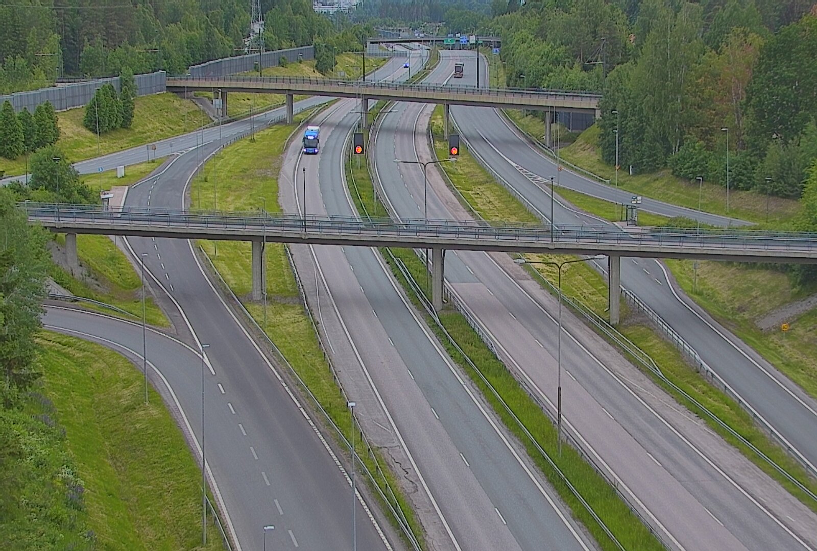 Kelikamerat Kuva Tie 101 Espoo, Turunväylän risteys, Espoo, Uusimaa