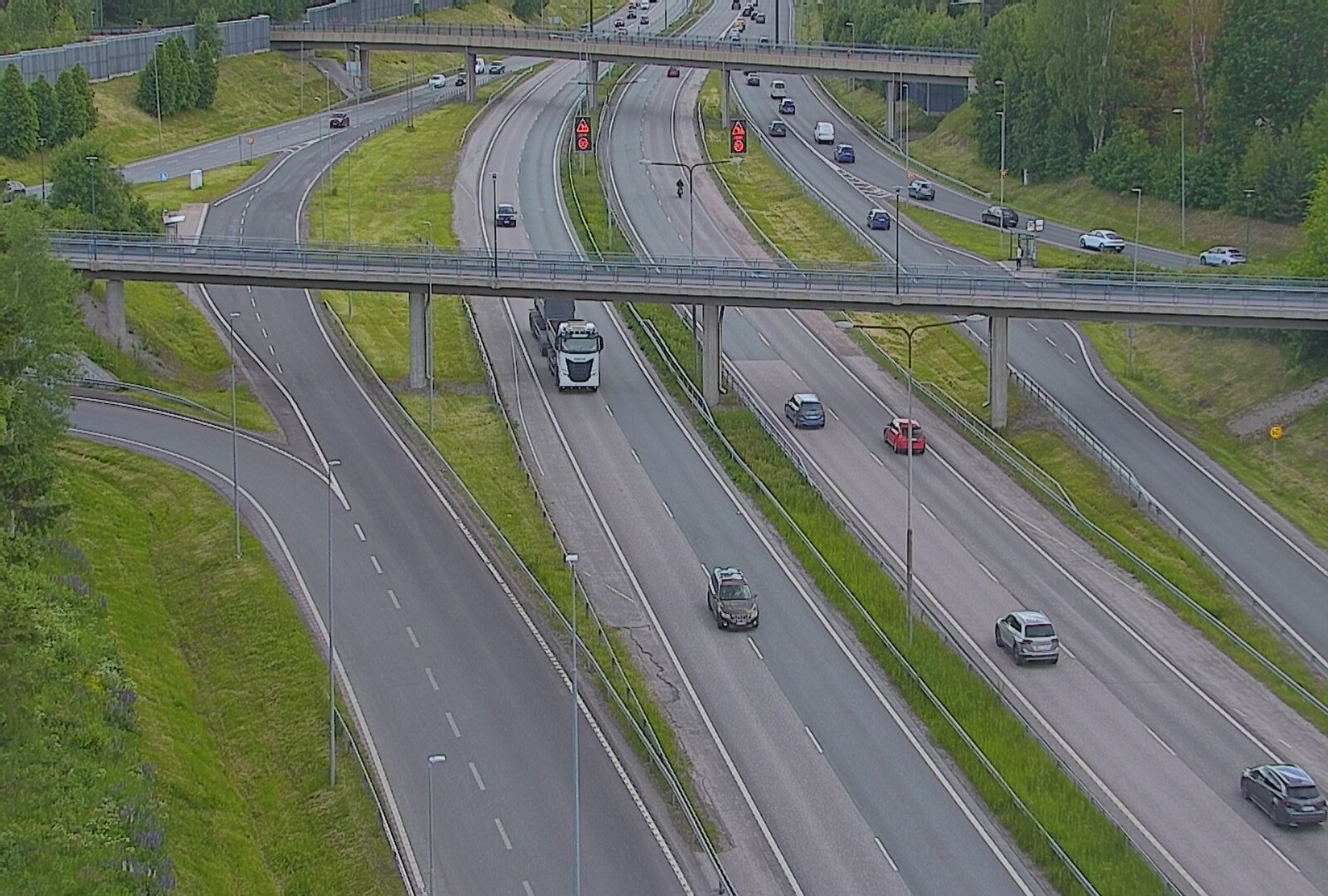 Kelikamerat Kuva Tie 101 Espoo, Turunväylän risteys, Espoo, Uusimaa