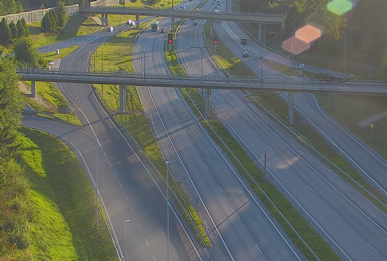 Kelikamerat Kuva Tie 101 Espoo, Turunväylän risteys, Espoo, Uusimaa