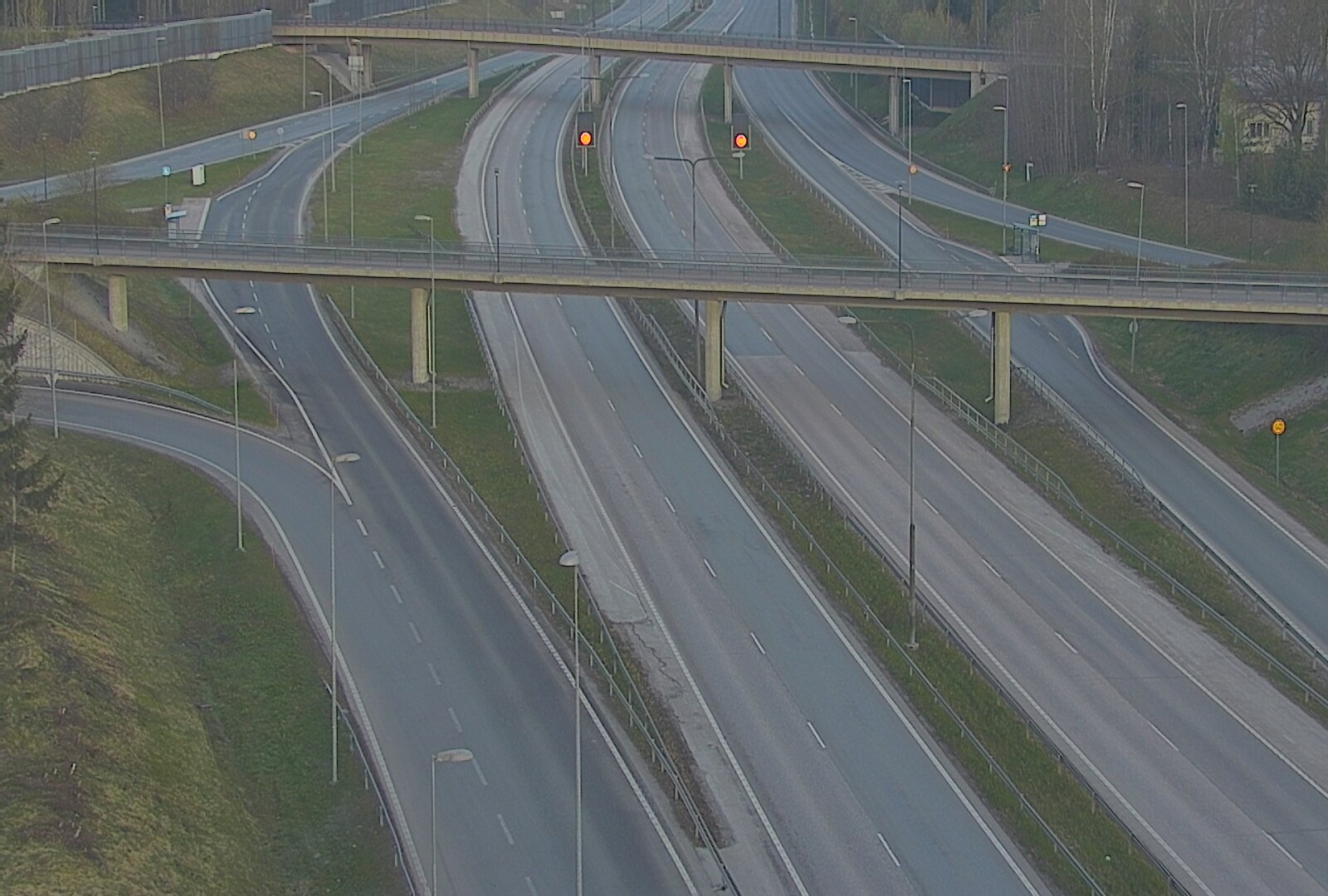 Weather Camera Image Väg 101 Esbo, Åboleden korsning, Espoo, Uusimaa