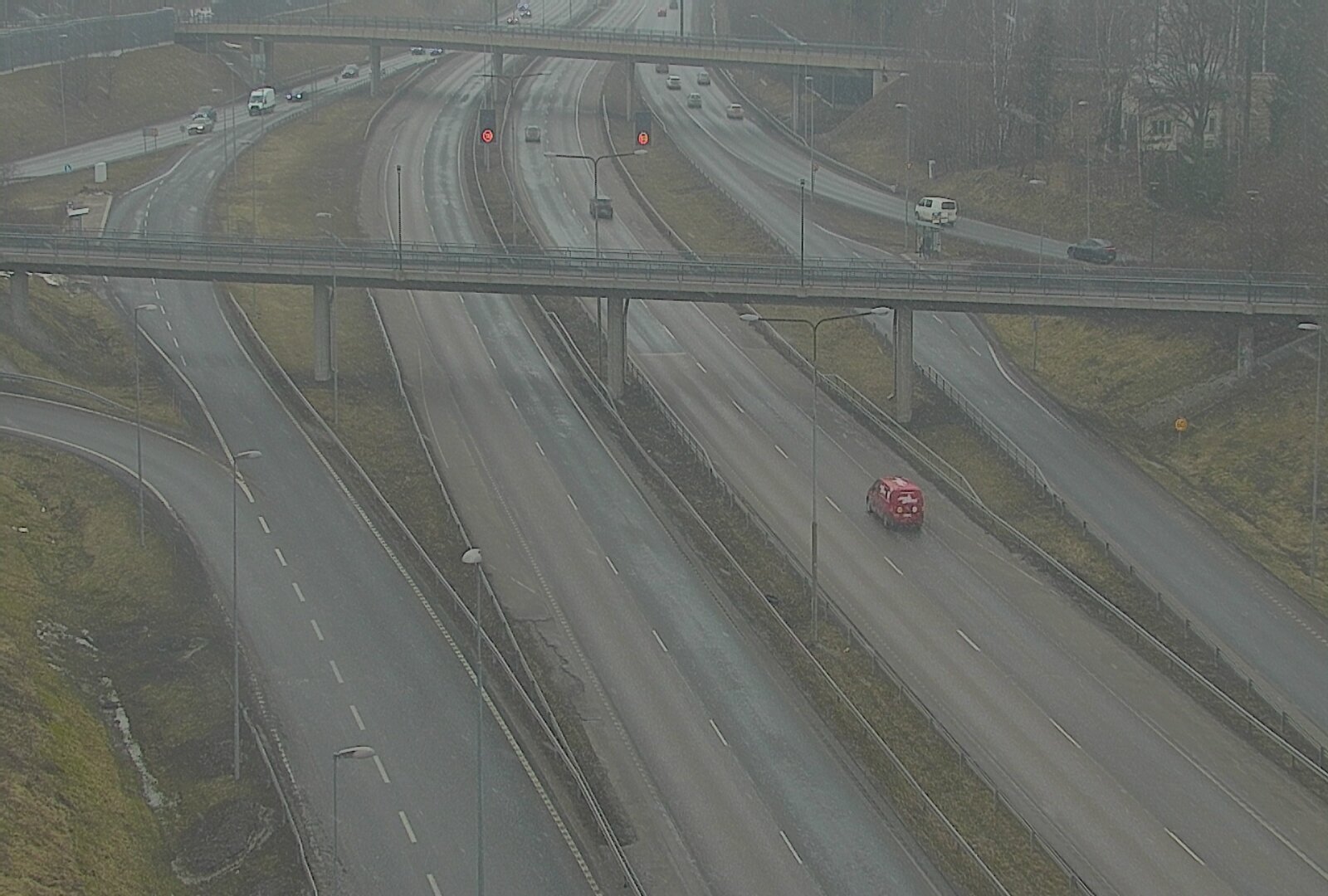 Kelikamerat Kuva Tie 101 Espoo, Turunväylän risteys, Espoo, Uusimaa