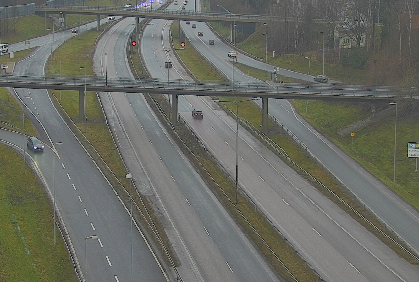 Weather Camera Image Väg 101 Esbo, Åboleden korsning, Espoo, Uusimaa