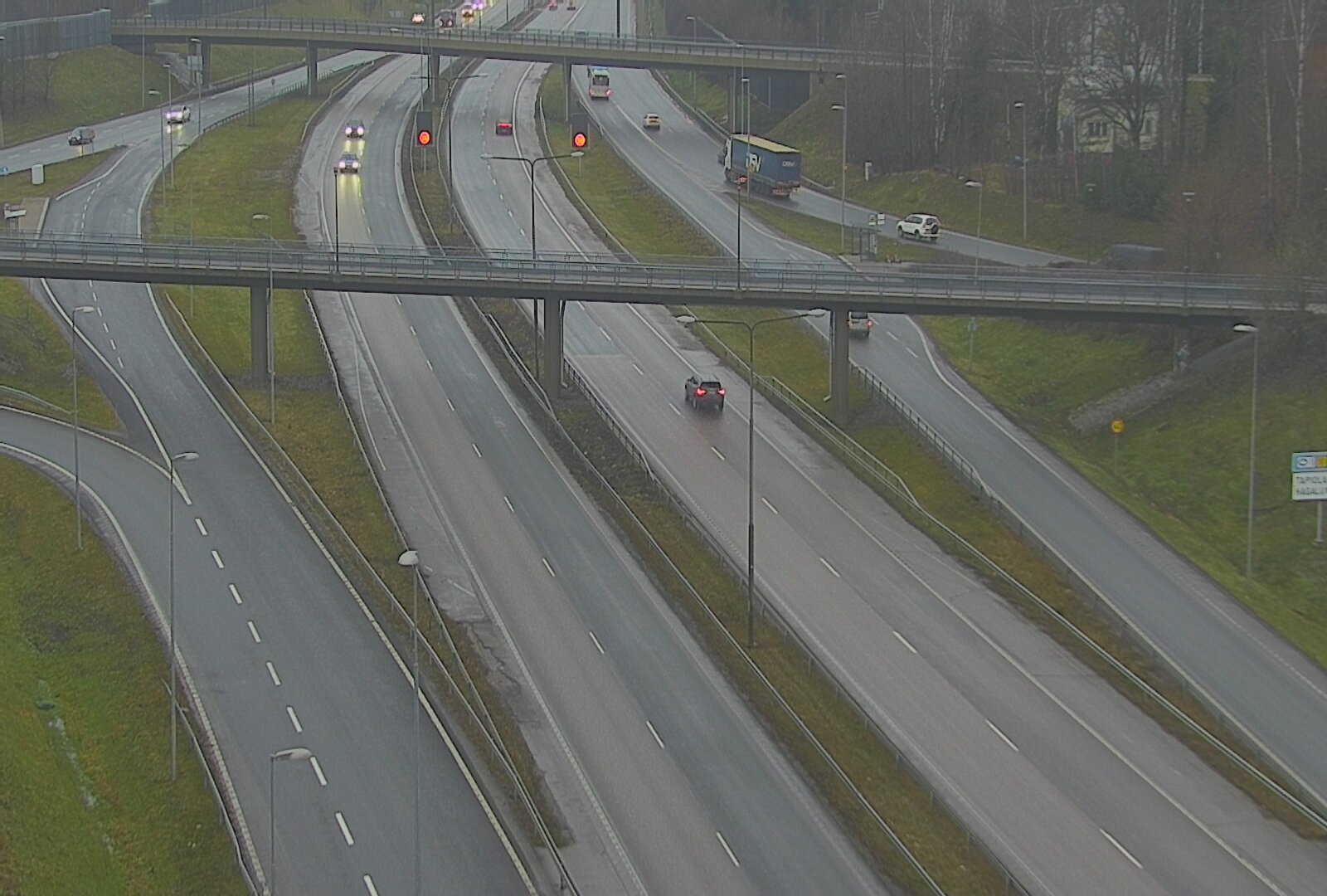 Weather Camera Image Väg 101 Esbo, Åboleden korsning, Espoo, Uusimaa