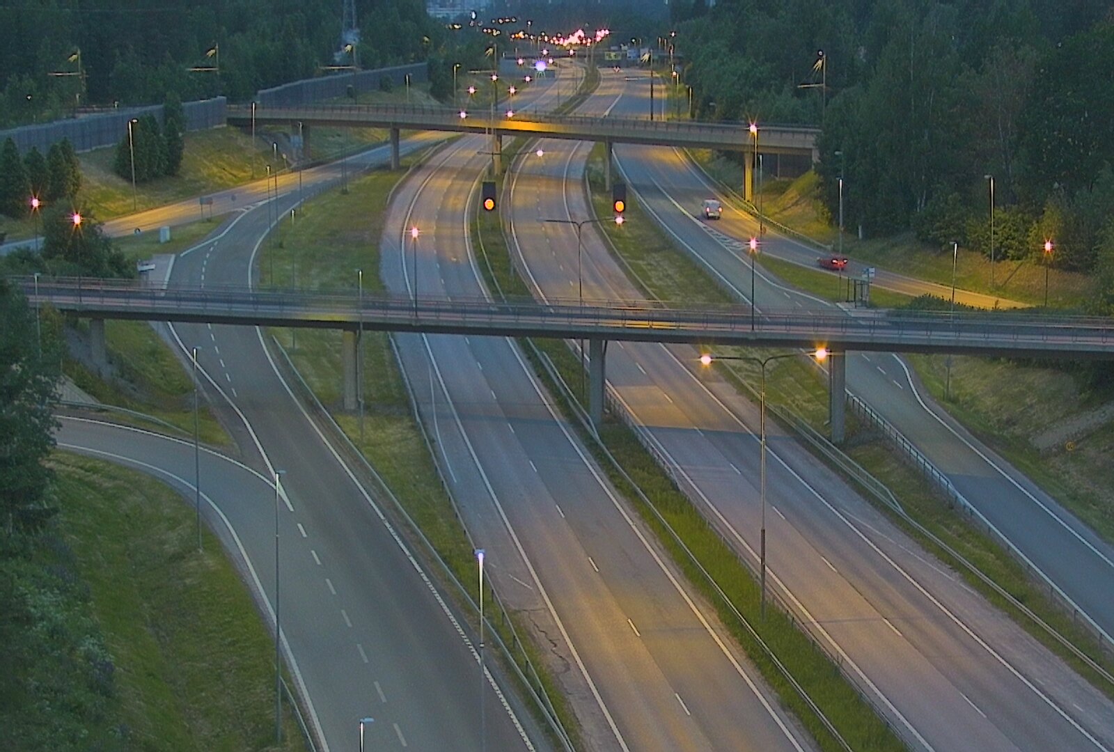 Kelikamerat Kuva Tie 101 Espoo, Turunväylän risteys, Espoo, Uusimaa
