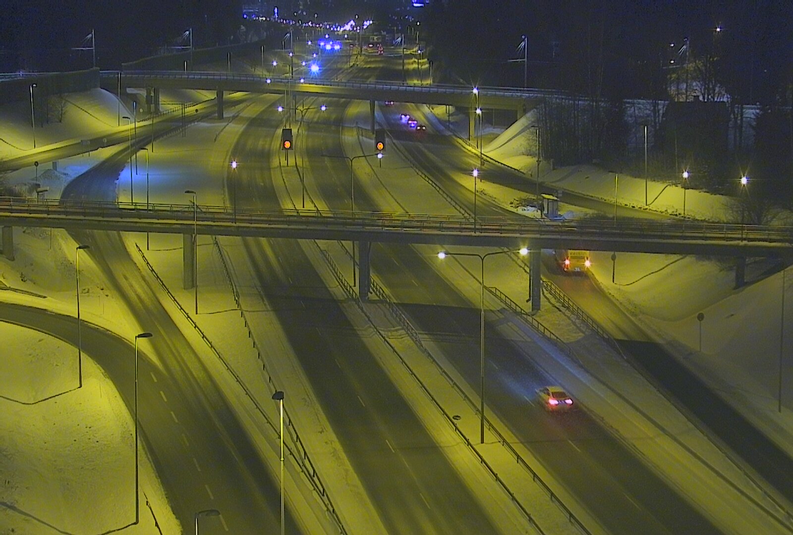 Weather Camera Image Väg 101 Esbo, Åboleden korsning, Espoo, Uusimaa