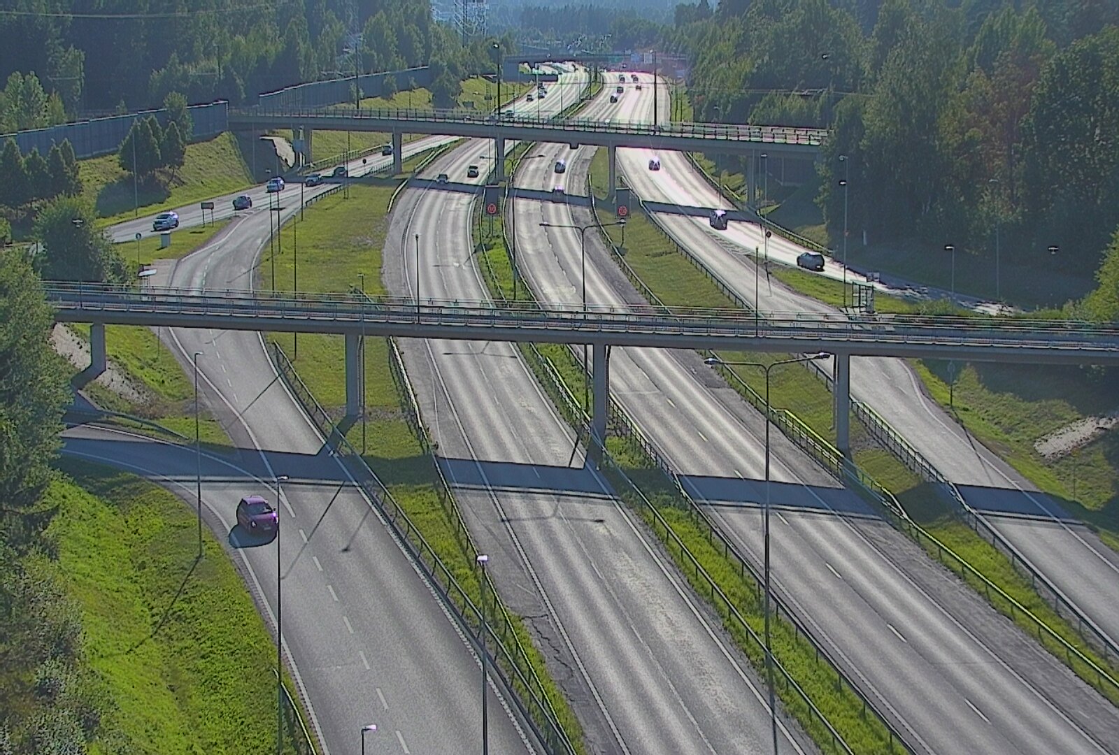 Kelikamerat Kuva Tie 101 Espoo, Turunväylän risteys, Espoo, Uusimaa