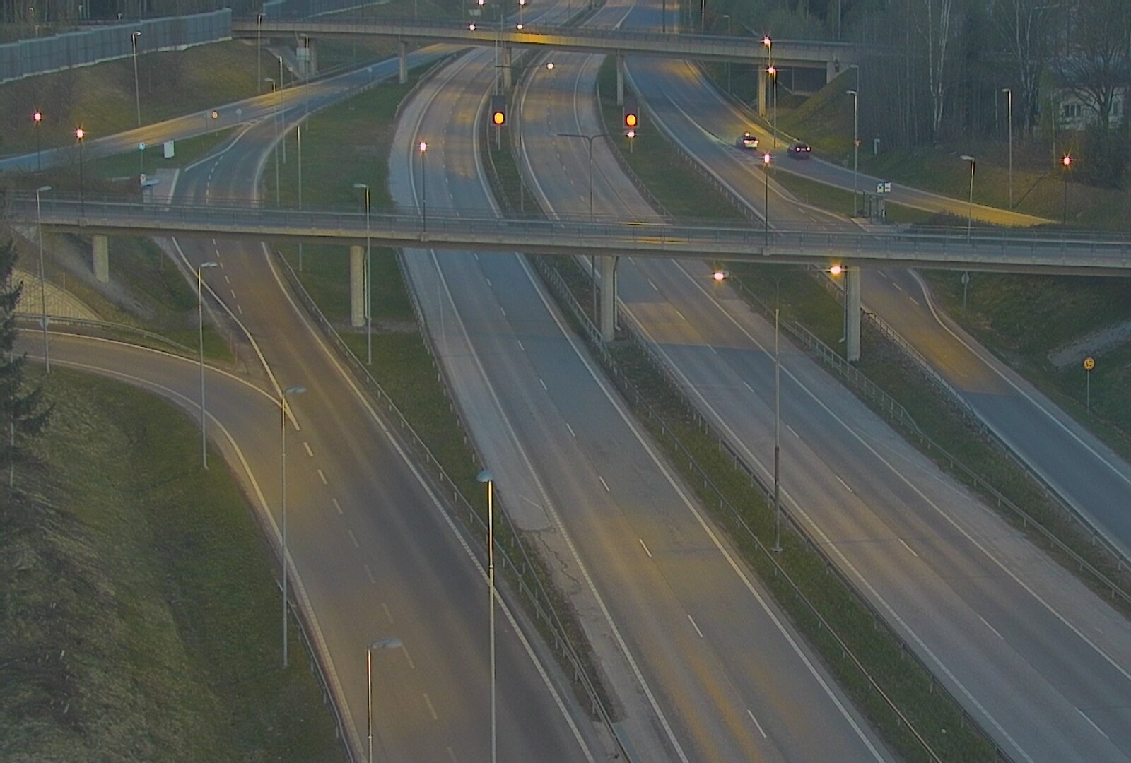 Weather Camera Image Road 101 Espoo, Turunväylä risteys, Espoo, Uusimaa