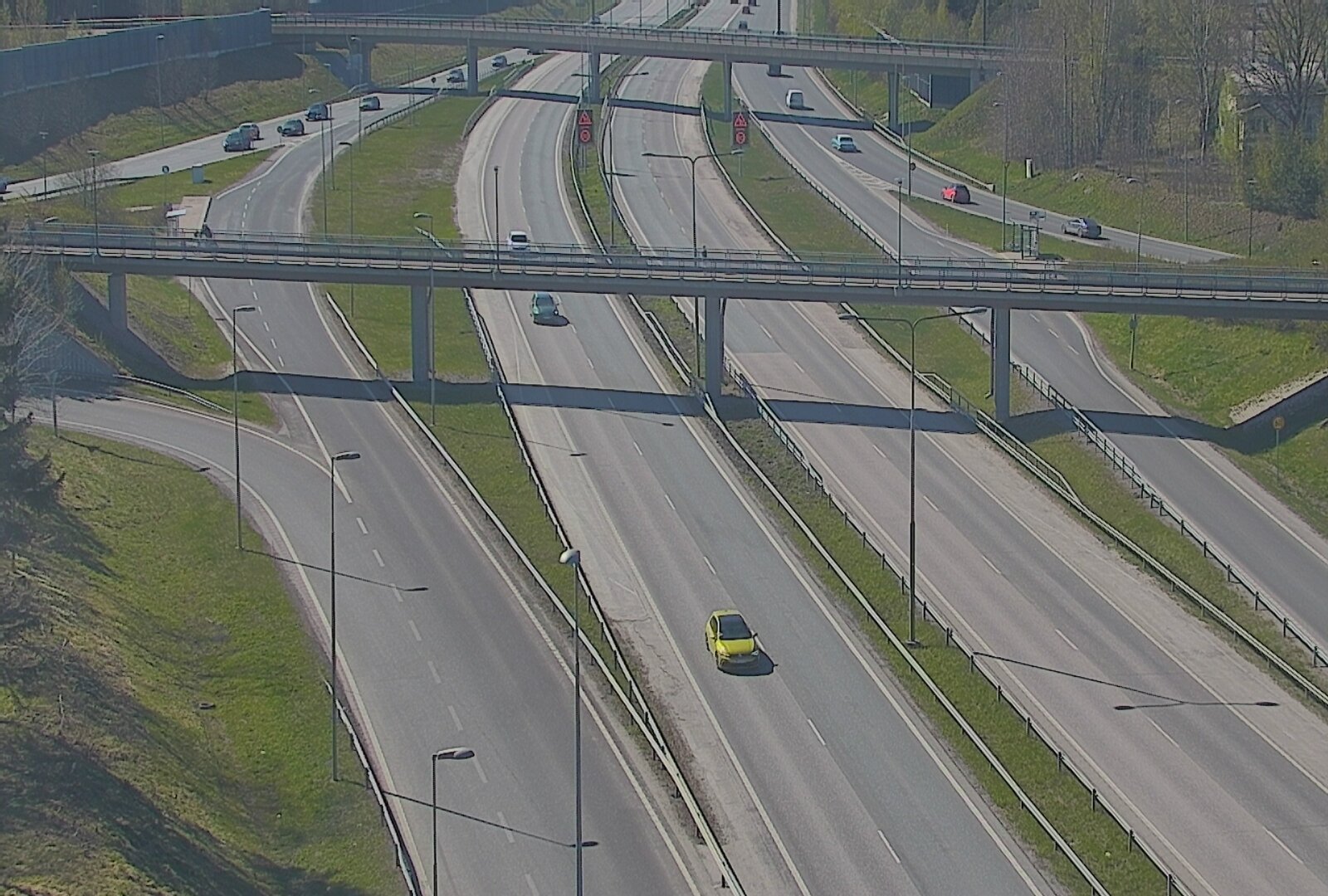 Weather Camera Image Väg 101 Esbo, Åboleden korsning, Espoo, Uusimaa